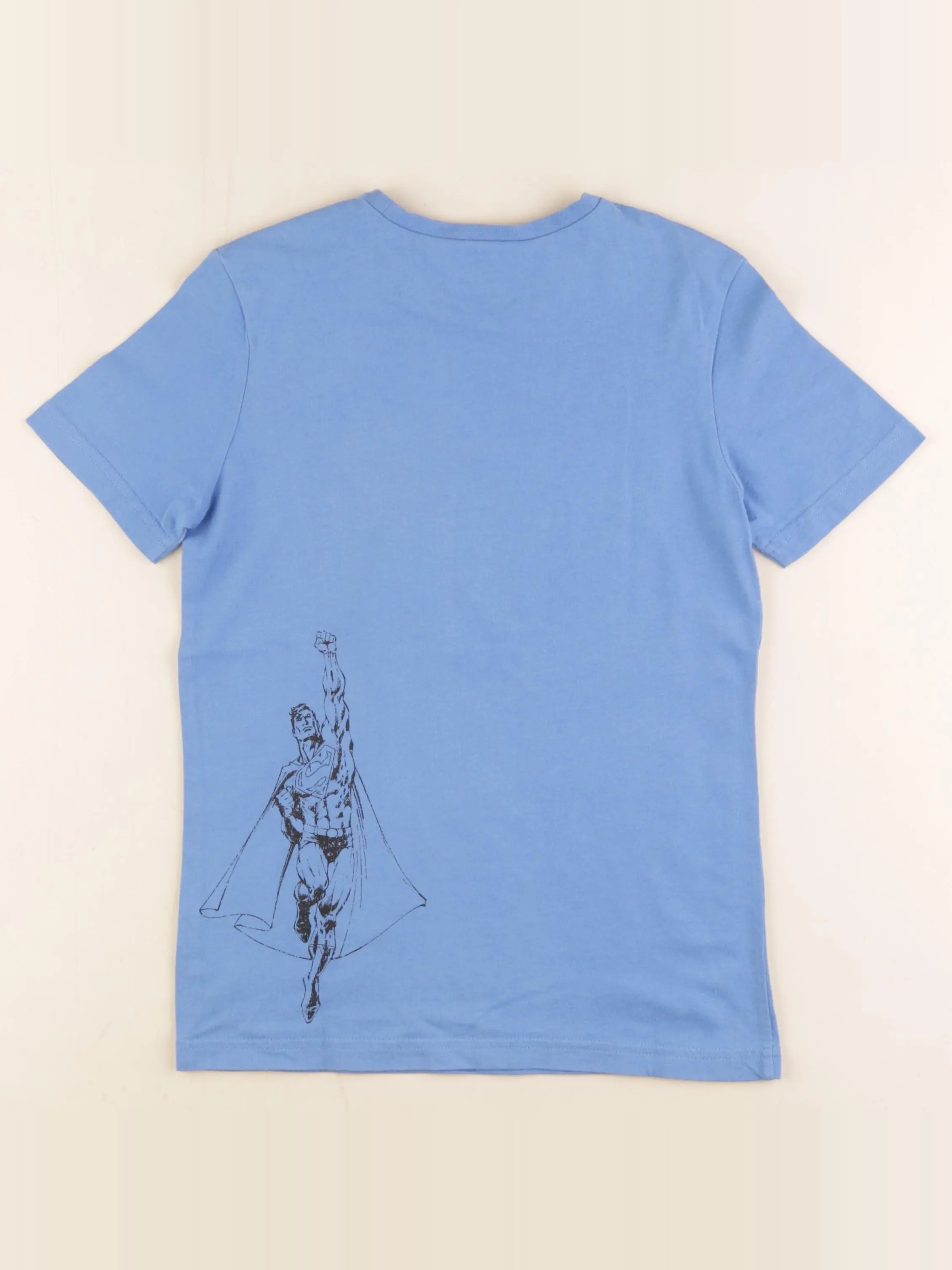 IKKS - tee-shirt imprimé au dos bleu - 10 ans