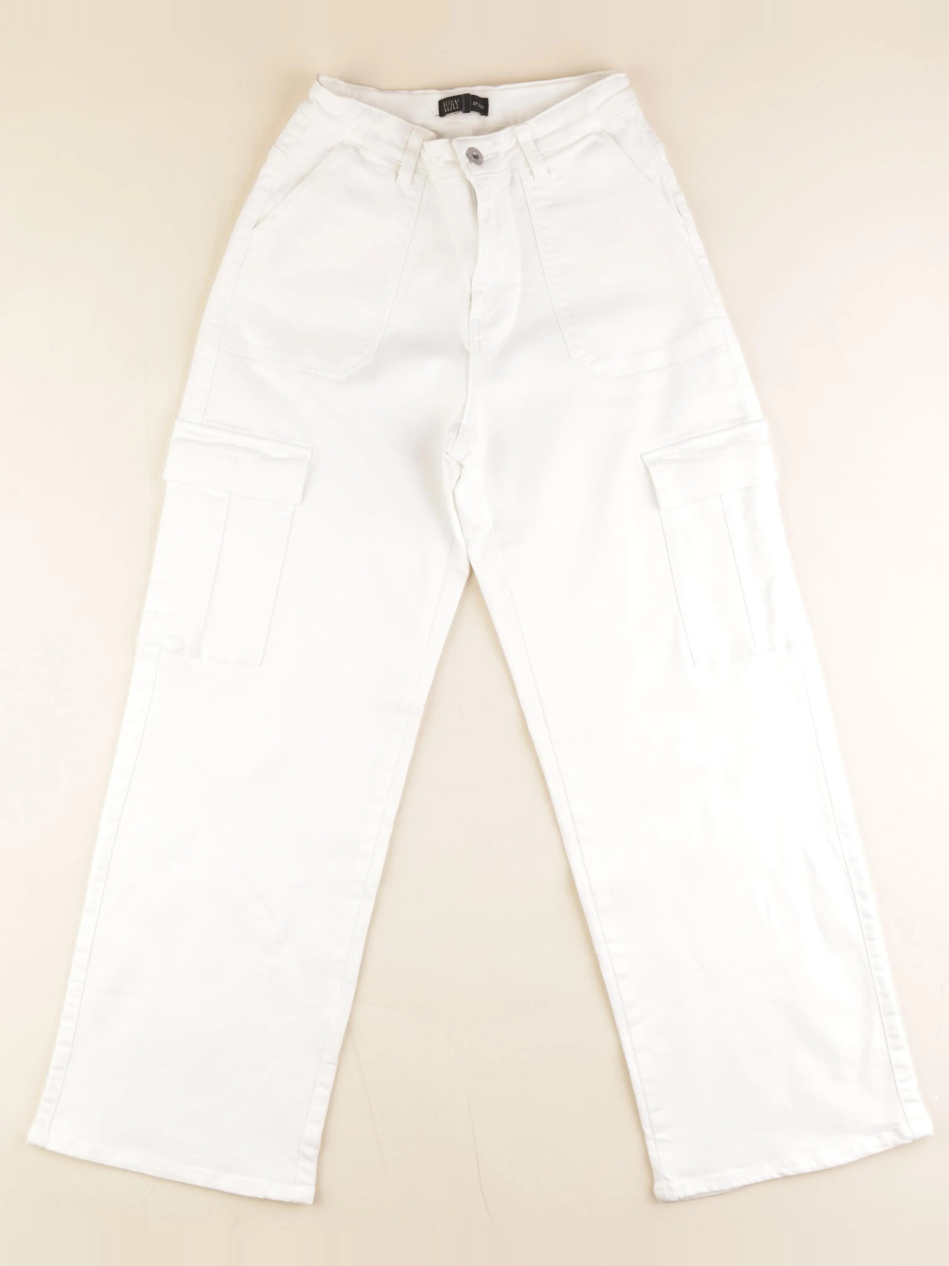 IKKS - jean blanc - 12 ans