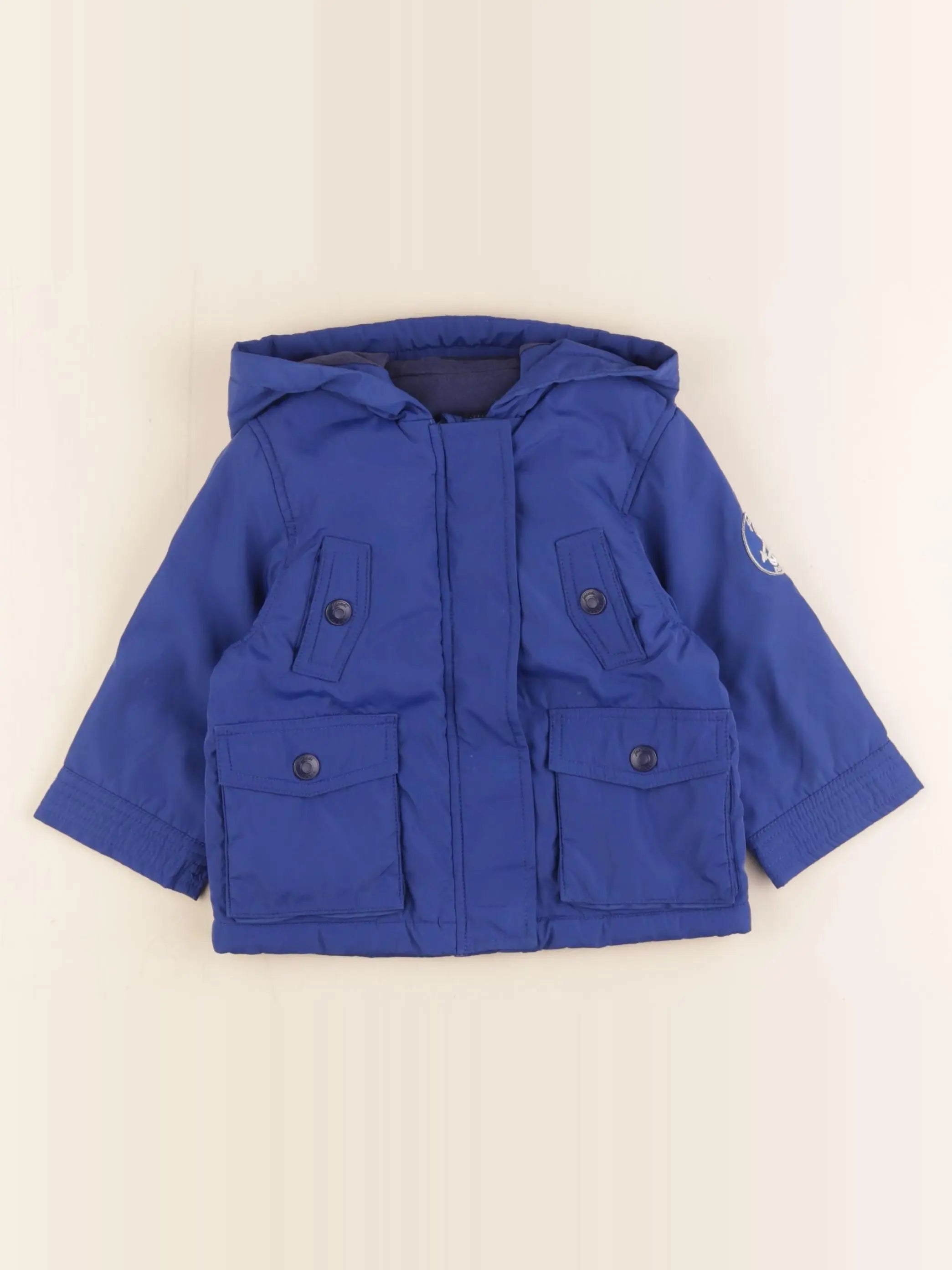 Jacadi - coupe-vent bleu - 12 mois