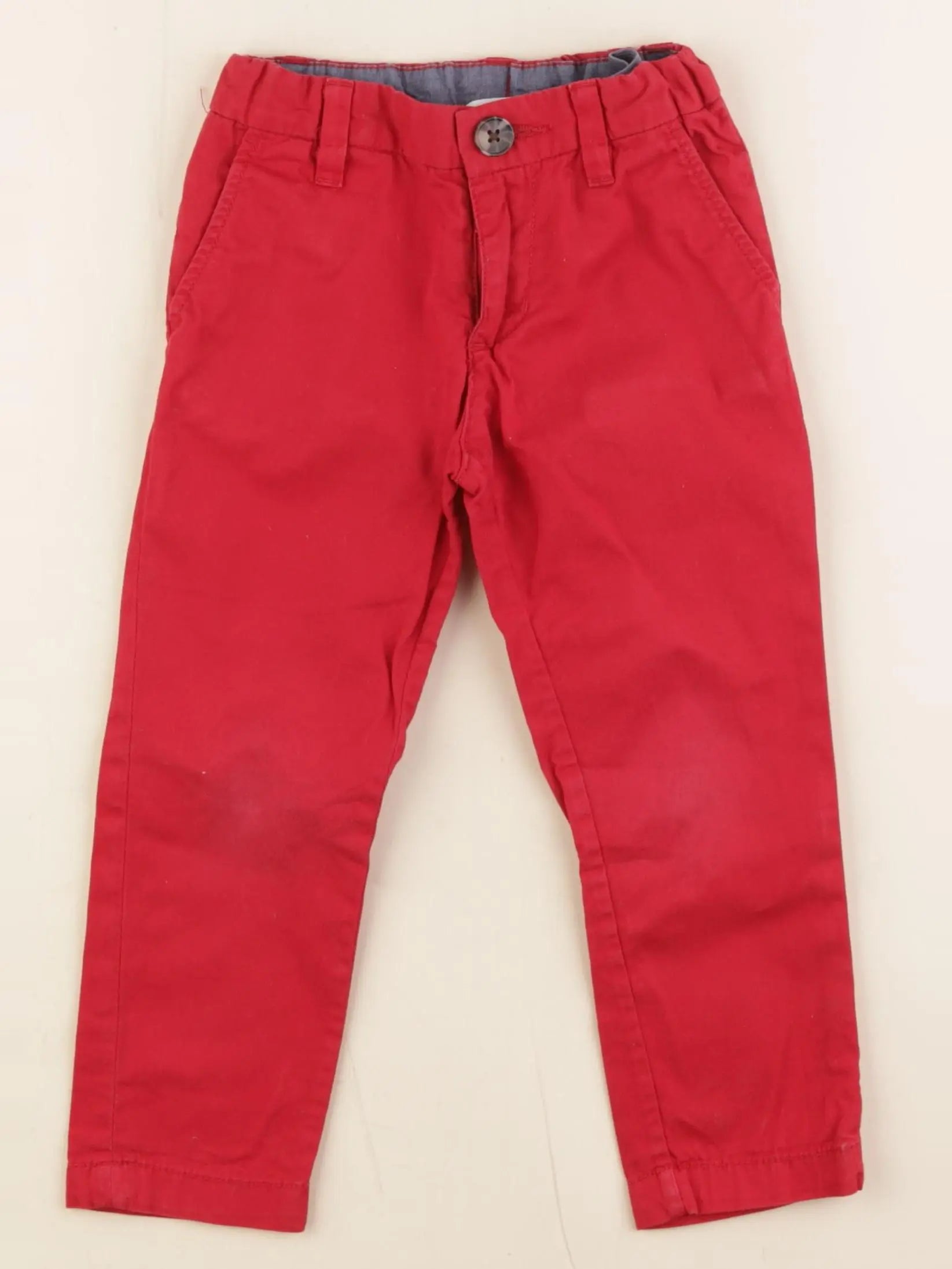 IKKS - pantalon rouge - 2/3 ans