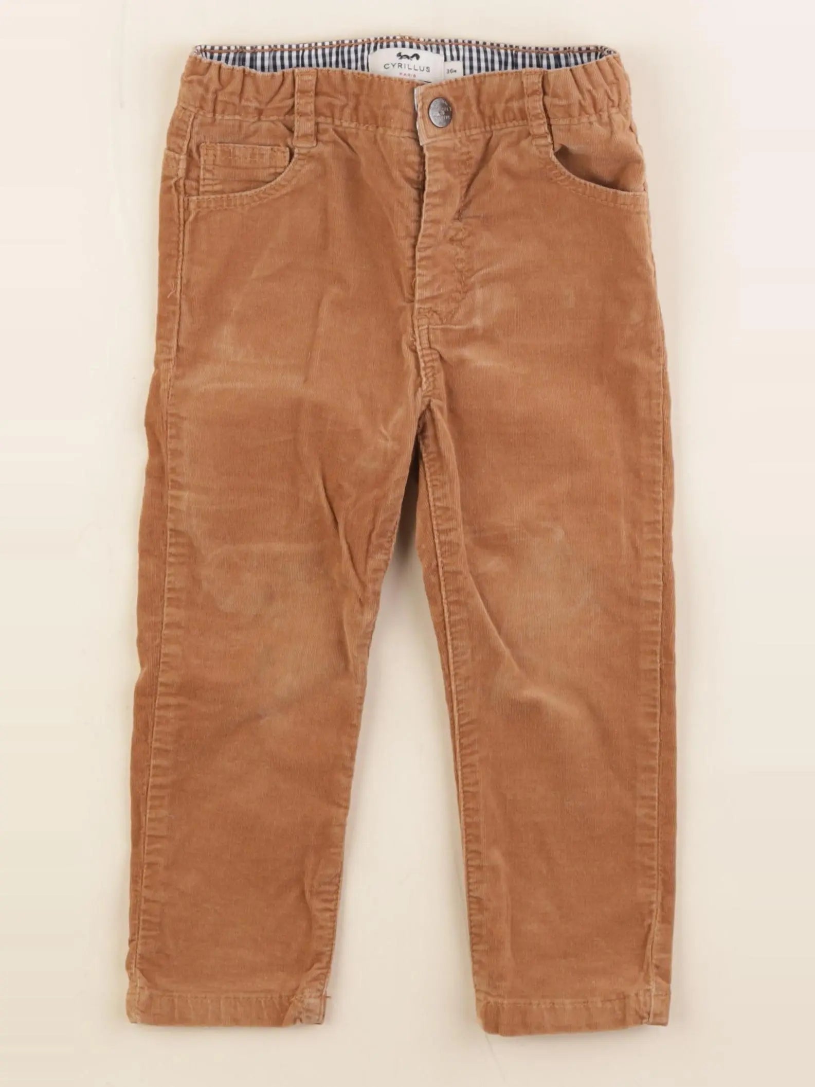 Cyrillus - pantalon marron - 36 mois