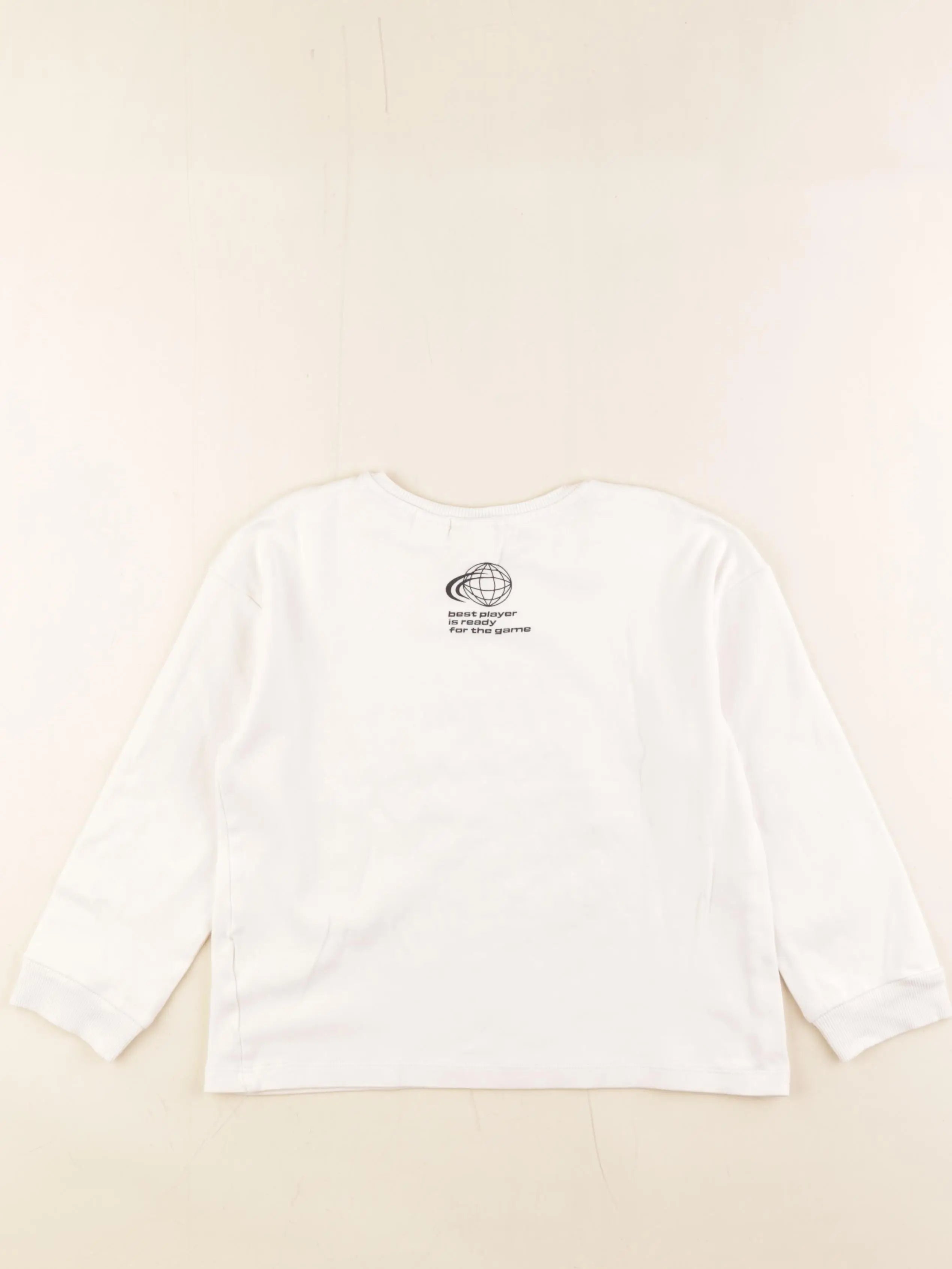 Zara - tee-shirt blanc - 6/7 ans