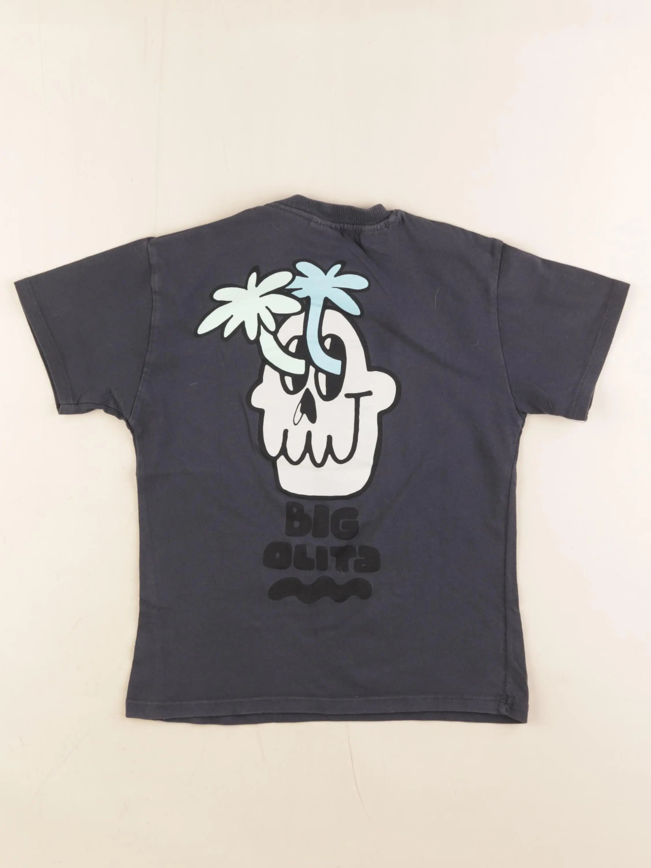 Zara - tee-shirt imprimé au dos gris - 4/5 ans