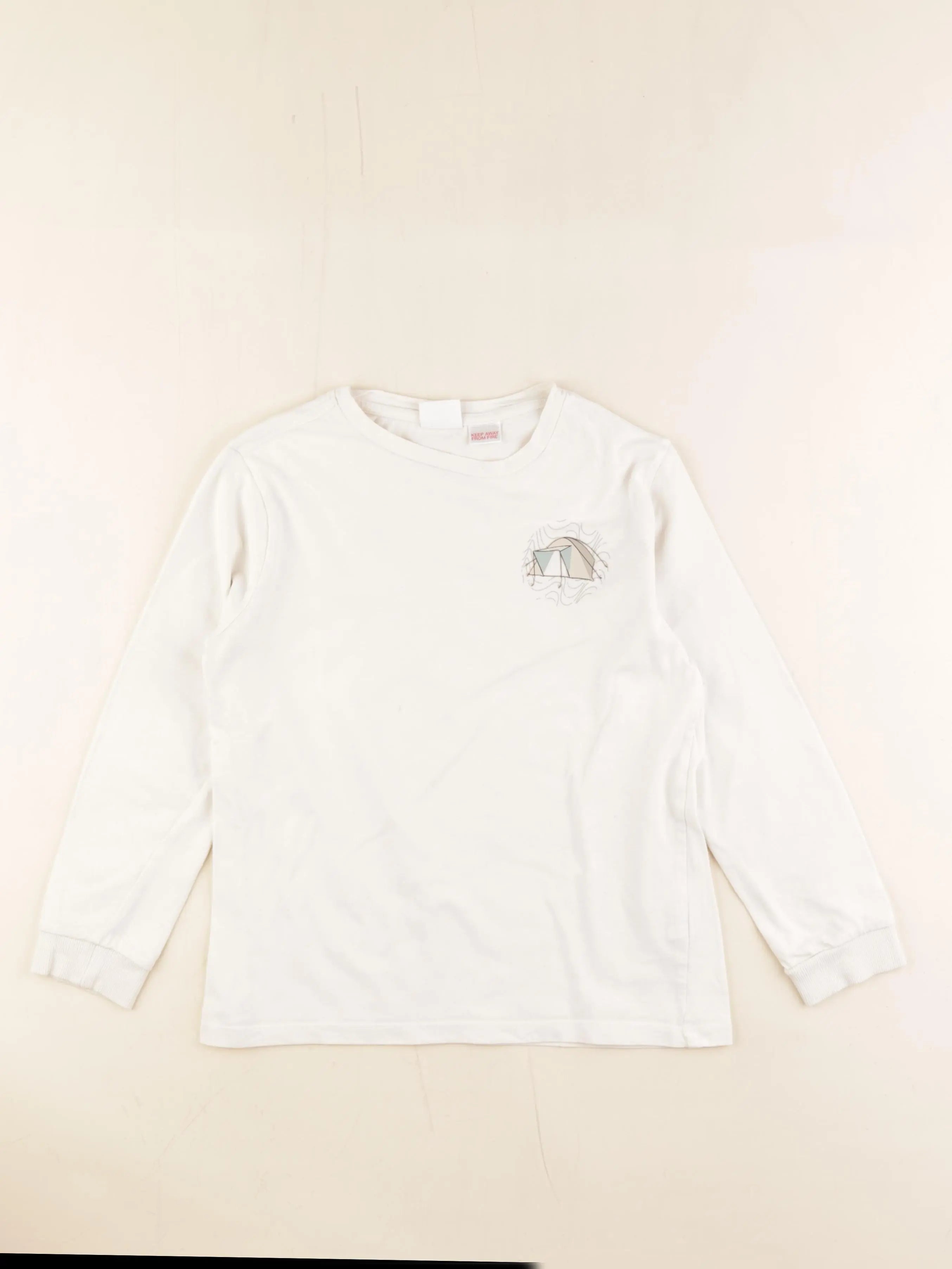 Zara - tee-shirt blanc - 7/8 ans