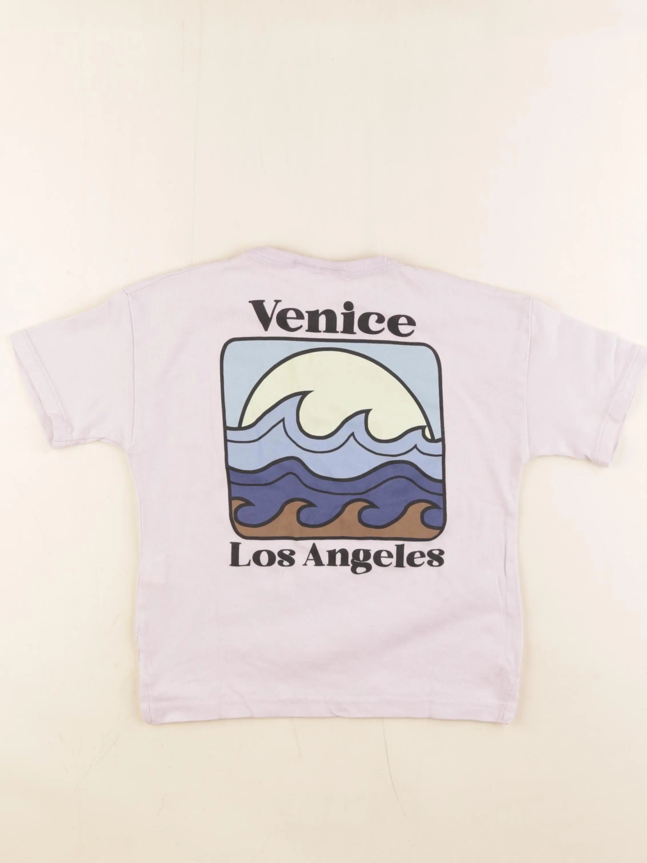 Zara - tee-shirt imprimé au dos violet - 4 ans
