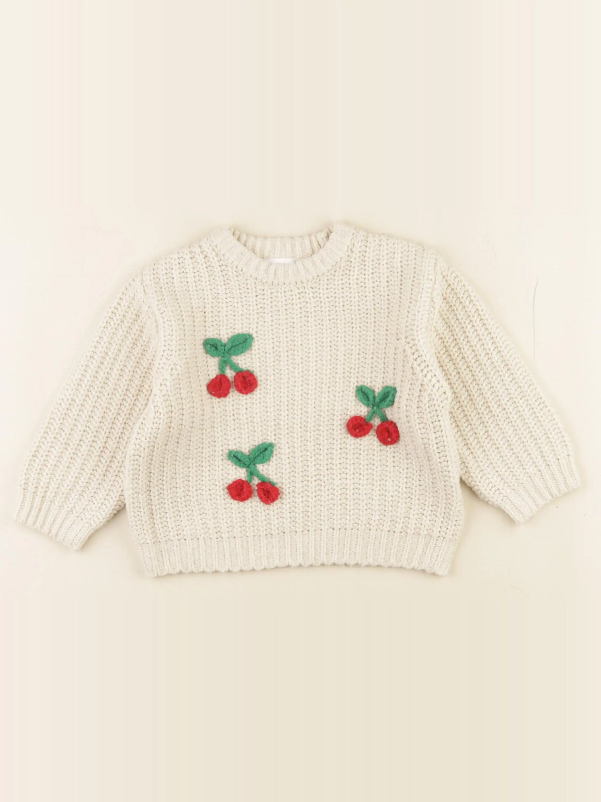 Zara - pull beige - 12/18 mois