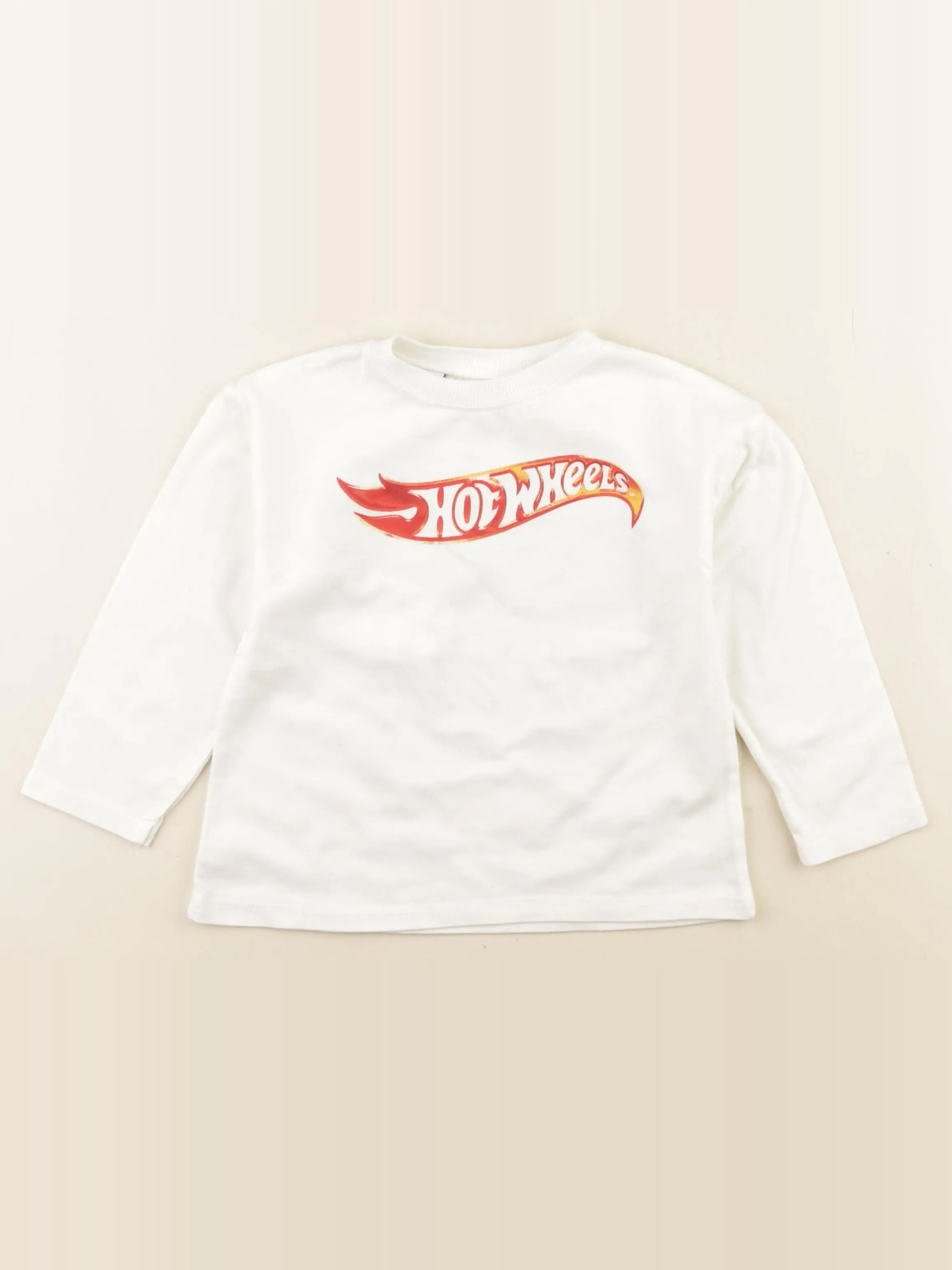 Zara - tee-shirt imprimé au dos blanc - 3 ans