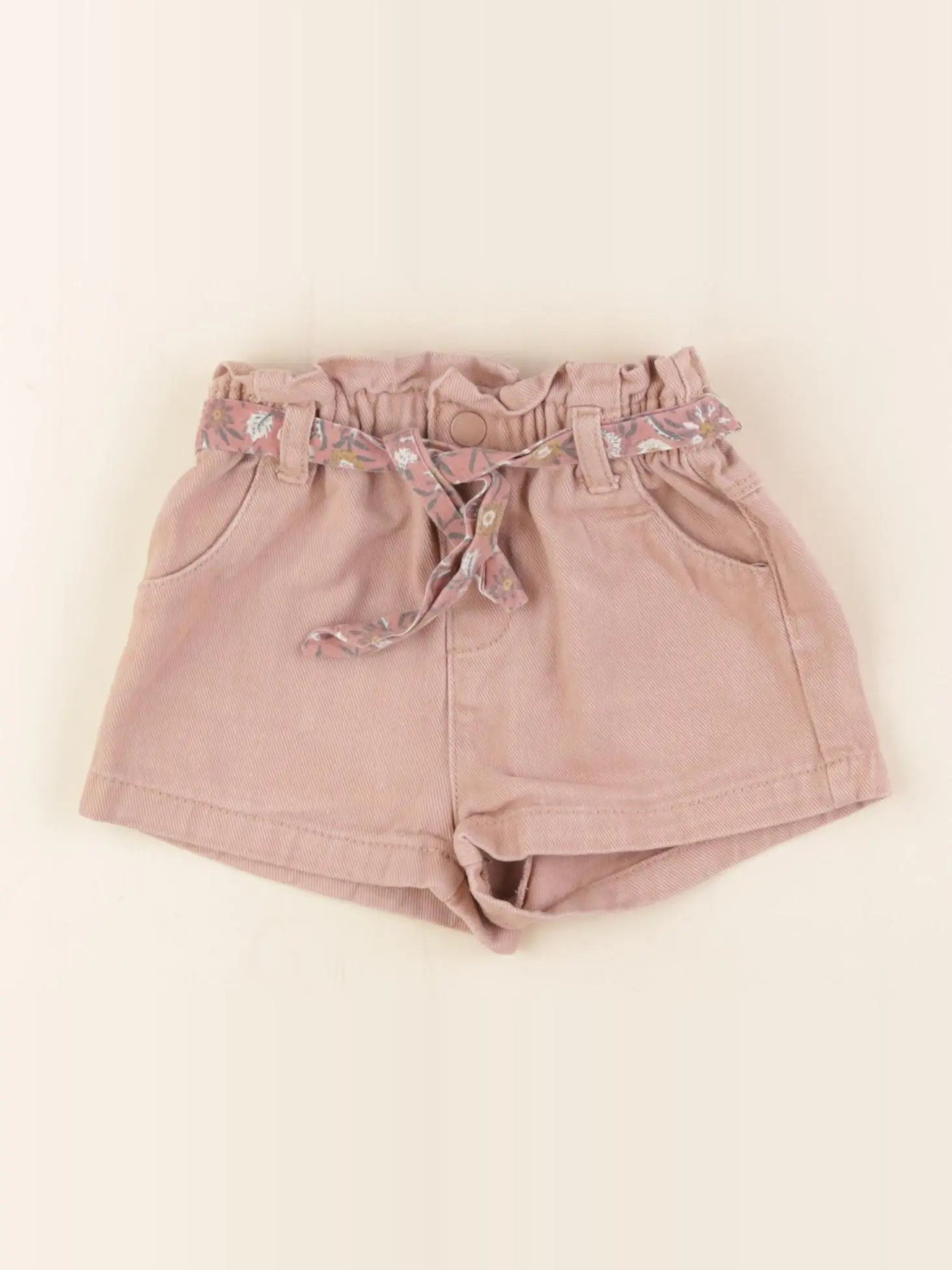 Vertbaudet - short rose - 2 ans