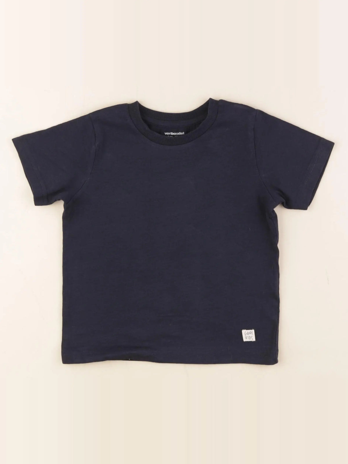 Vertbaudet - tee-shirt bleu - 3 ans