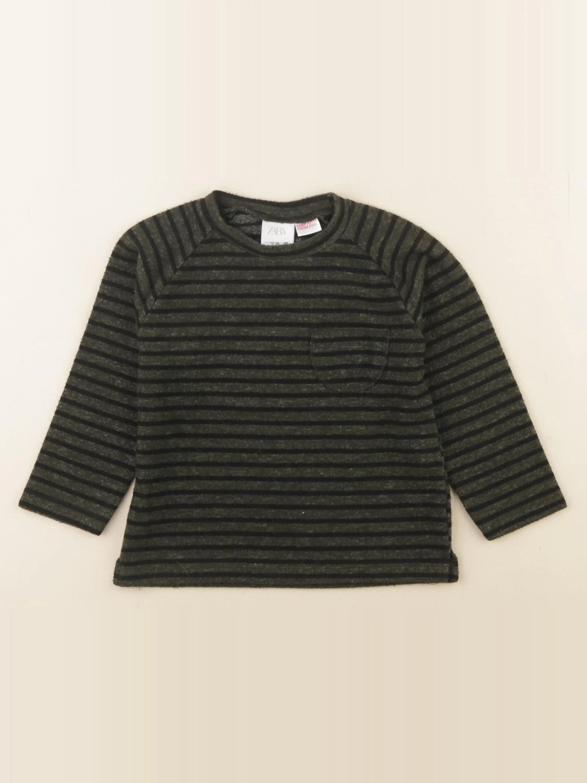 Zara - tee-shirt vert - 12/18 mois