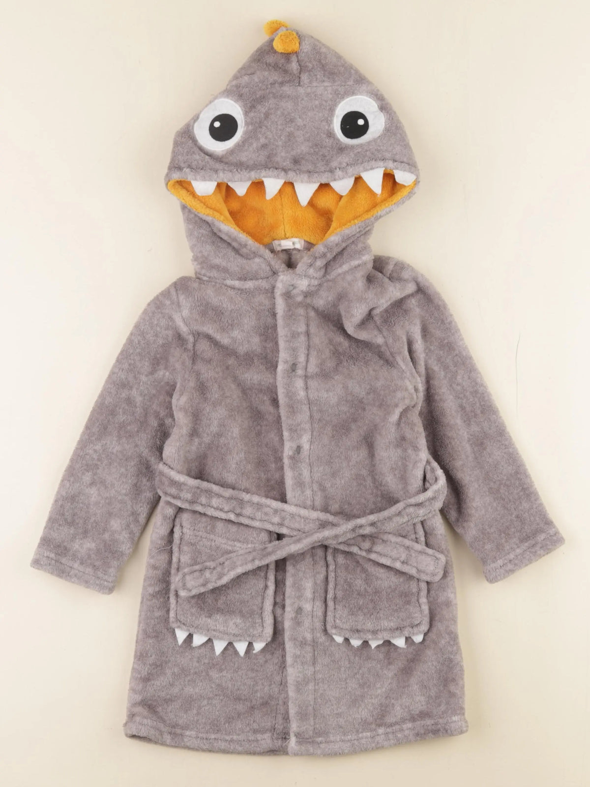 Vertbaudet - robe de chambre gris - 4 ans