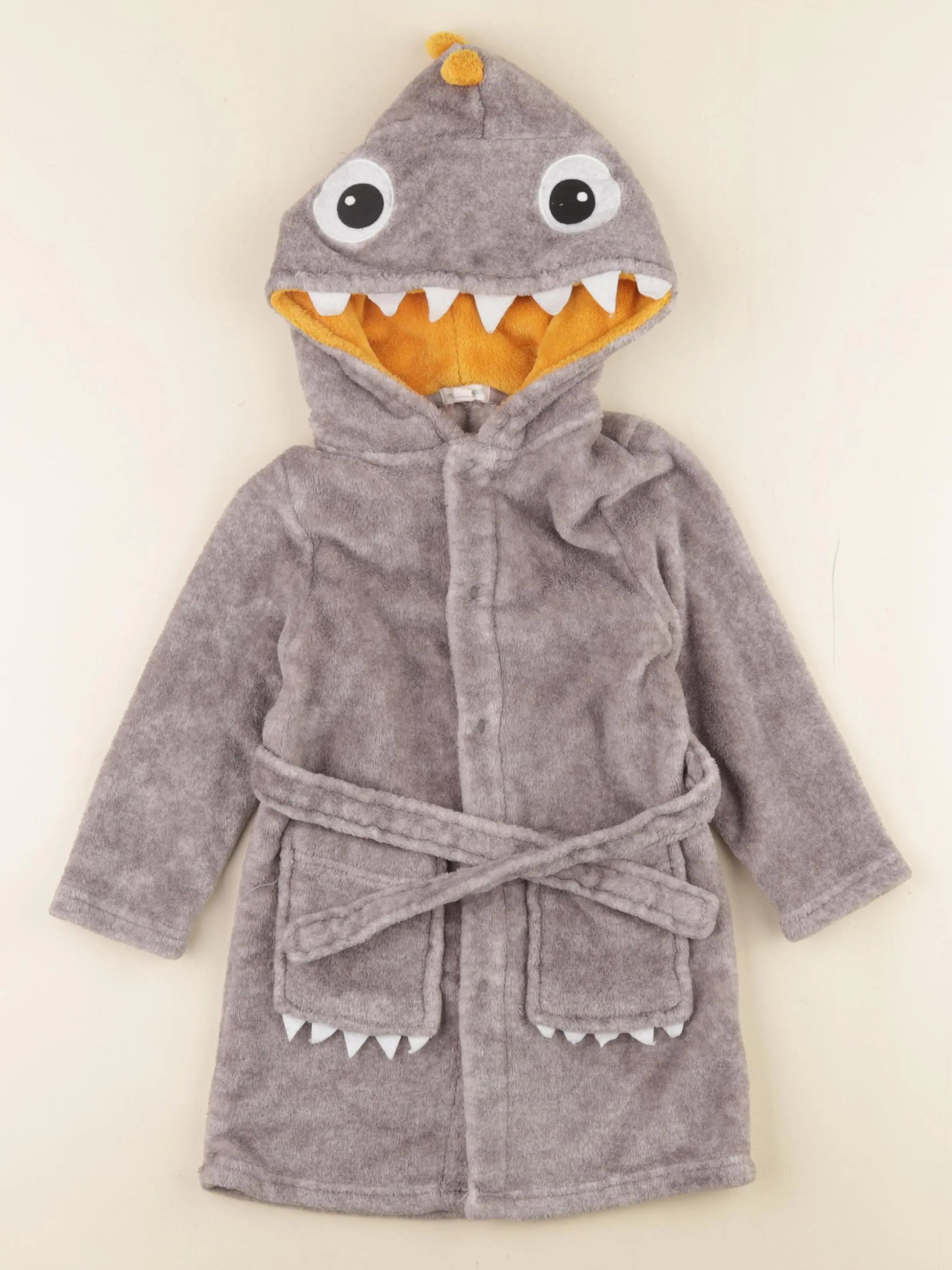 Vertbaudet - robe de chambre gris - 4 ans