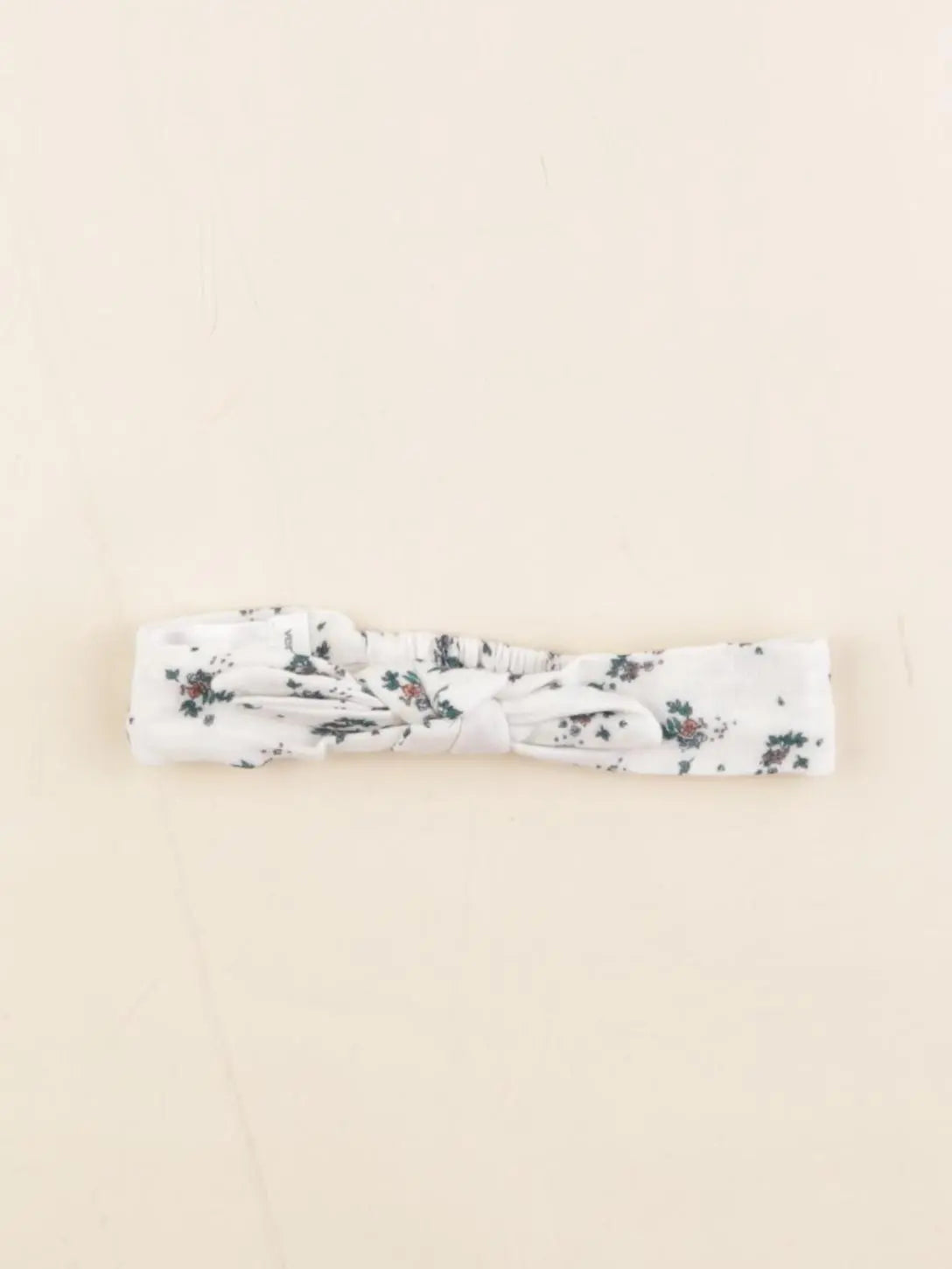 Vertbaudet - bandeau blanc, vert - 12/18 mois