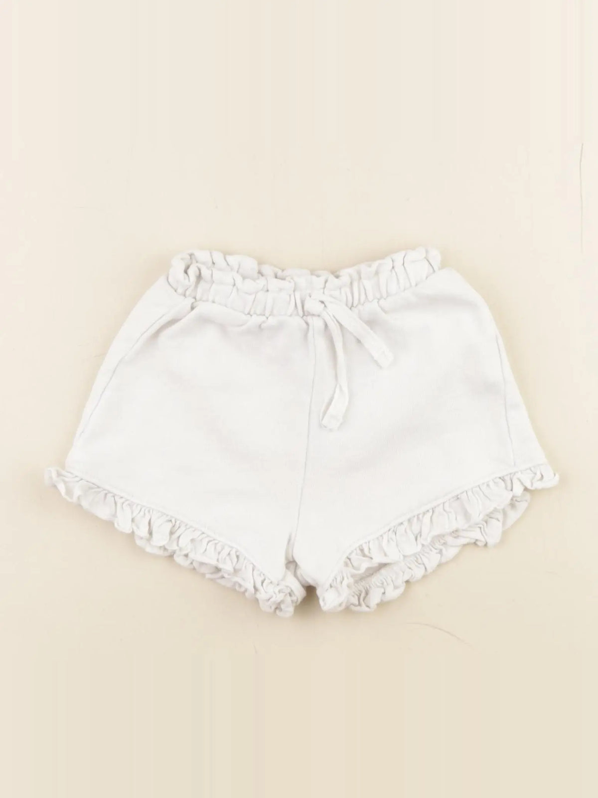 Zara - short blanc - 18/24 mois