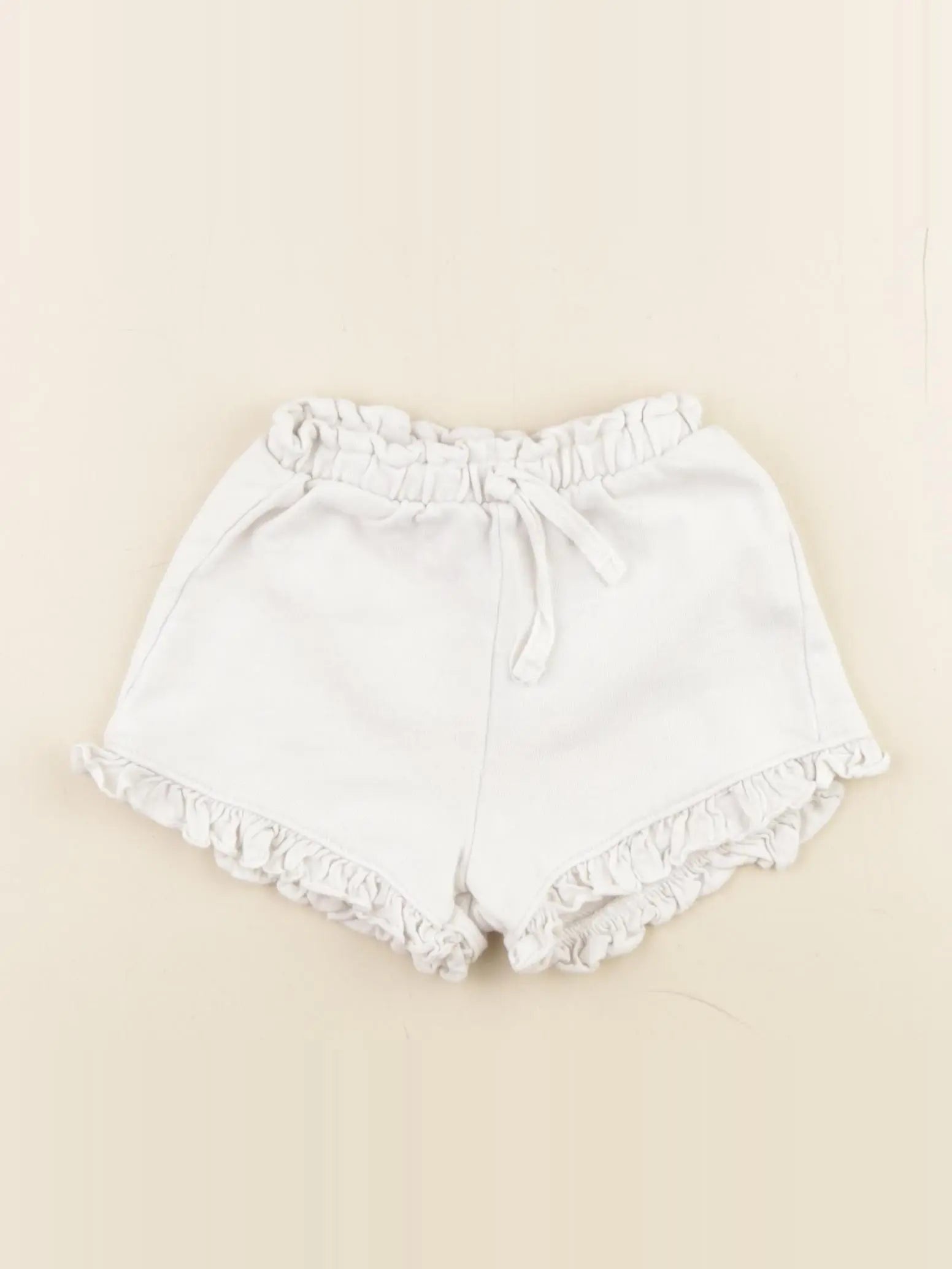Zara - short blanc - 18/24 mois