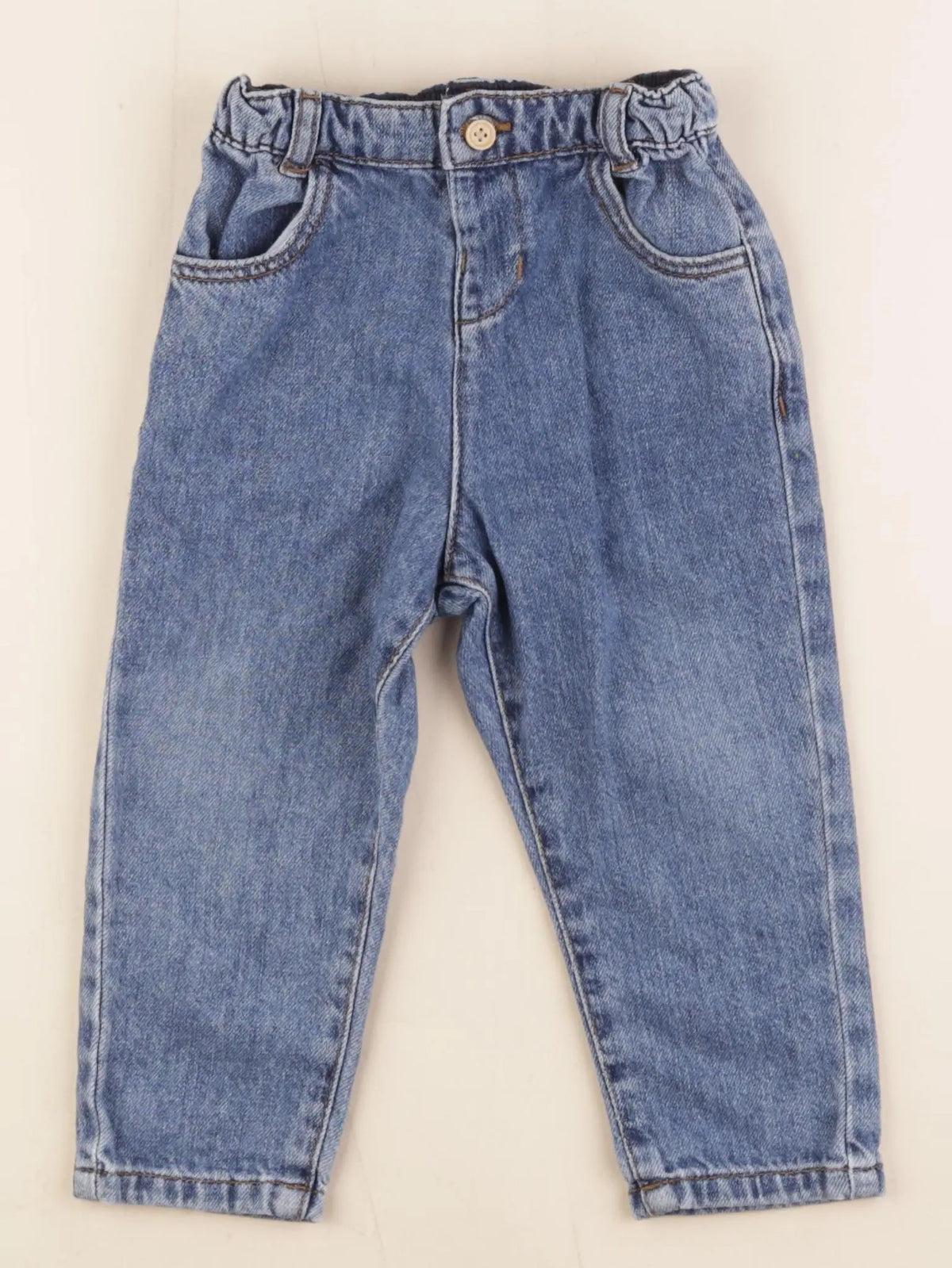 Vertbaudet - jean bleu - 18 mois