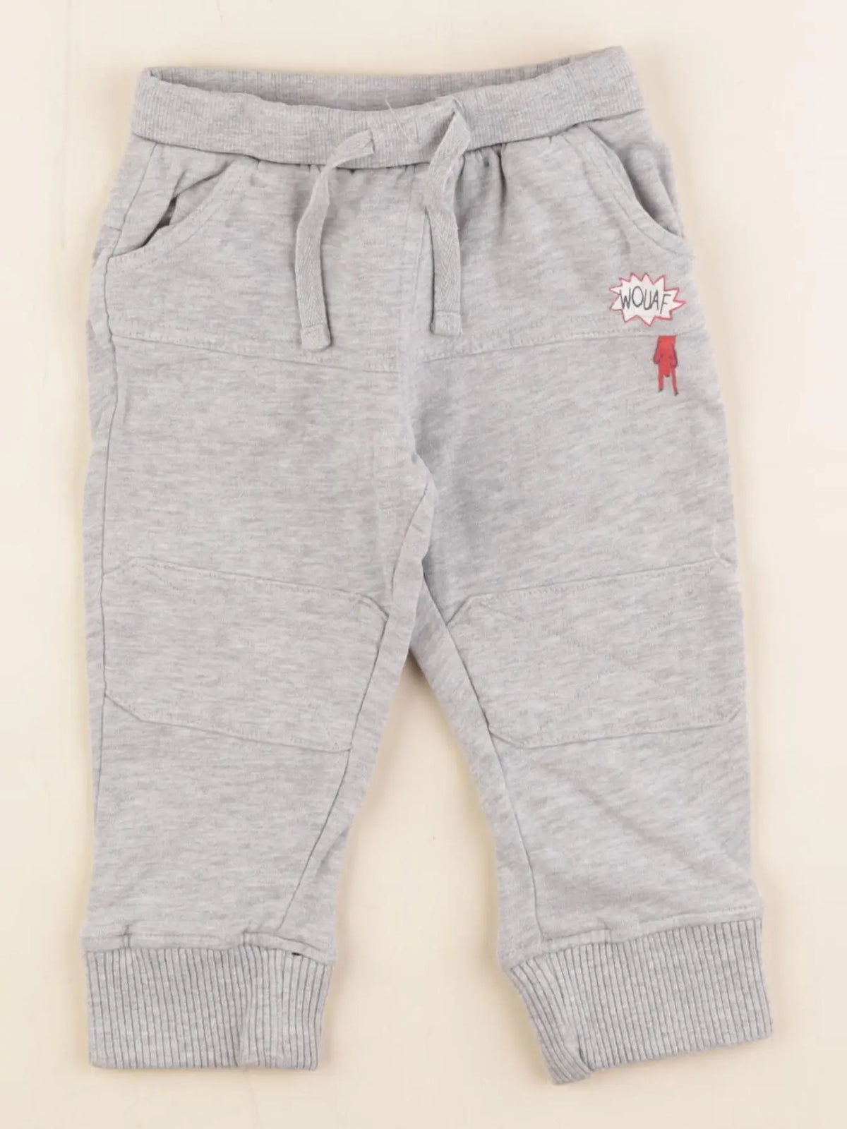 Vertbaudet - jogging gris - 18 mois