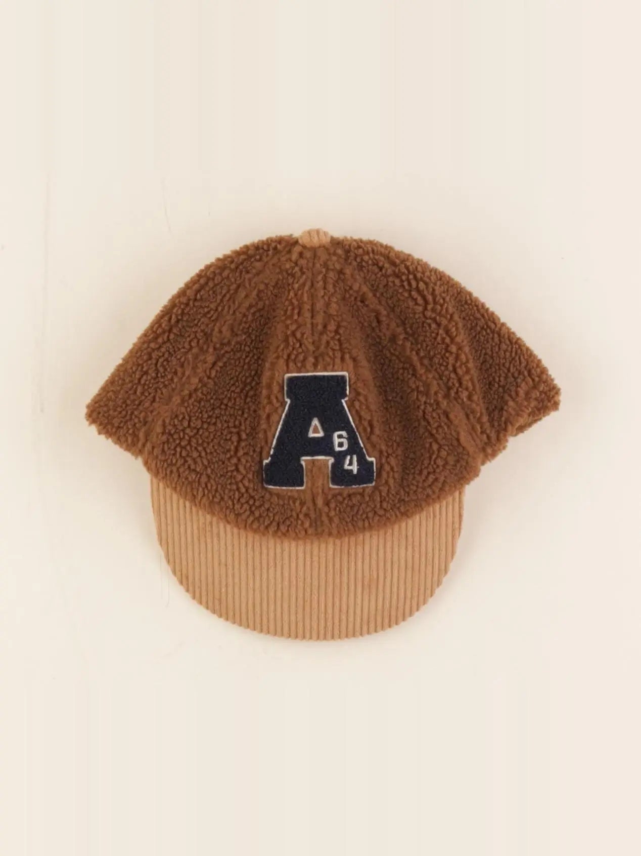 Vertbaudet - casquette marron - 4/6 ans