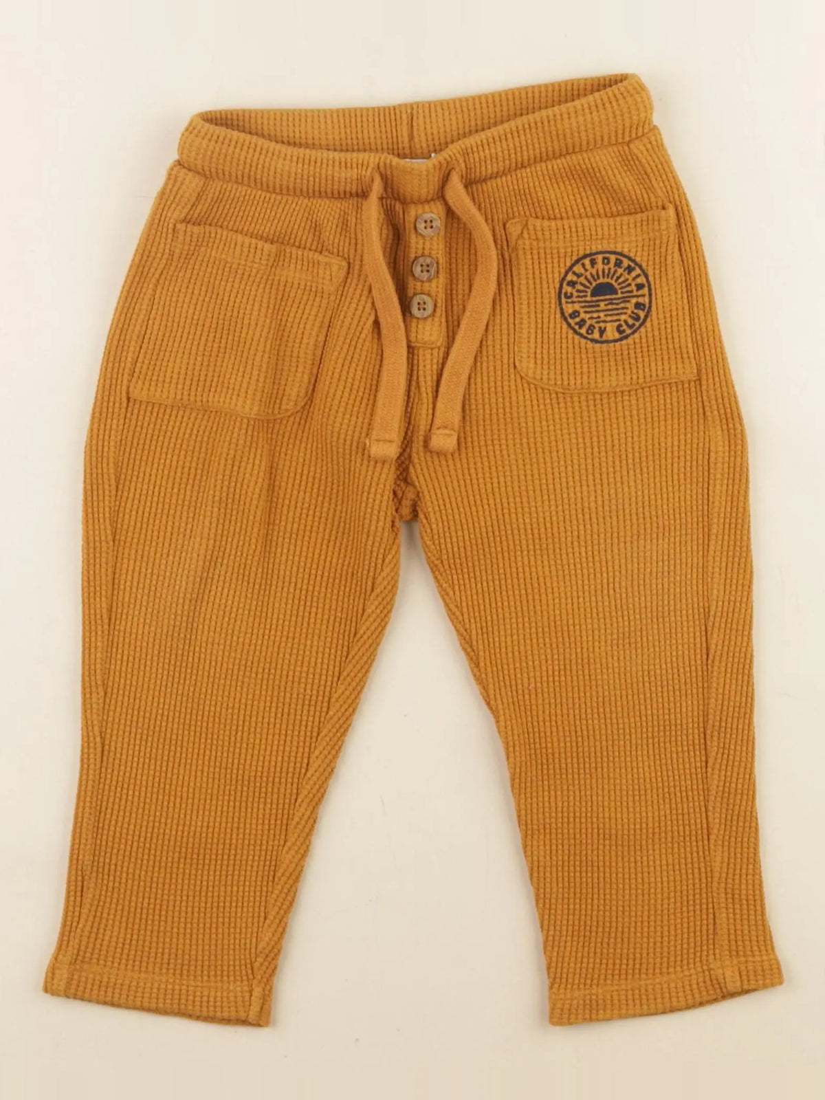 Boutchou - pantalon orange - 18 mois