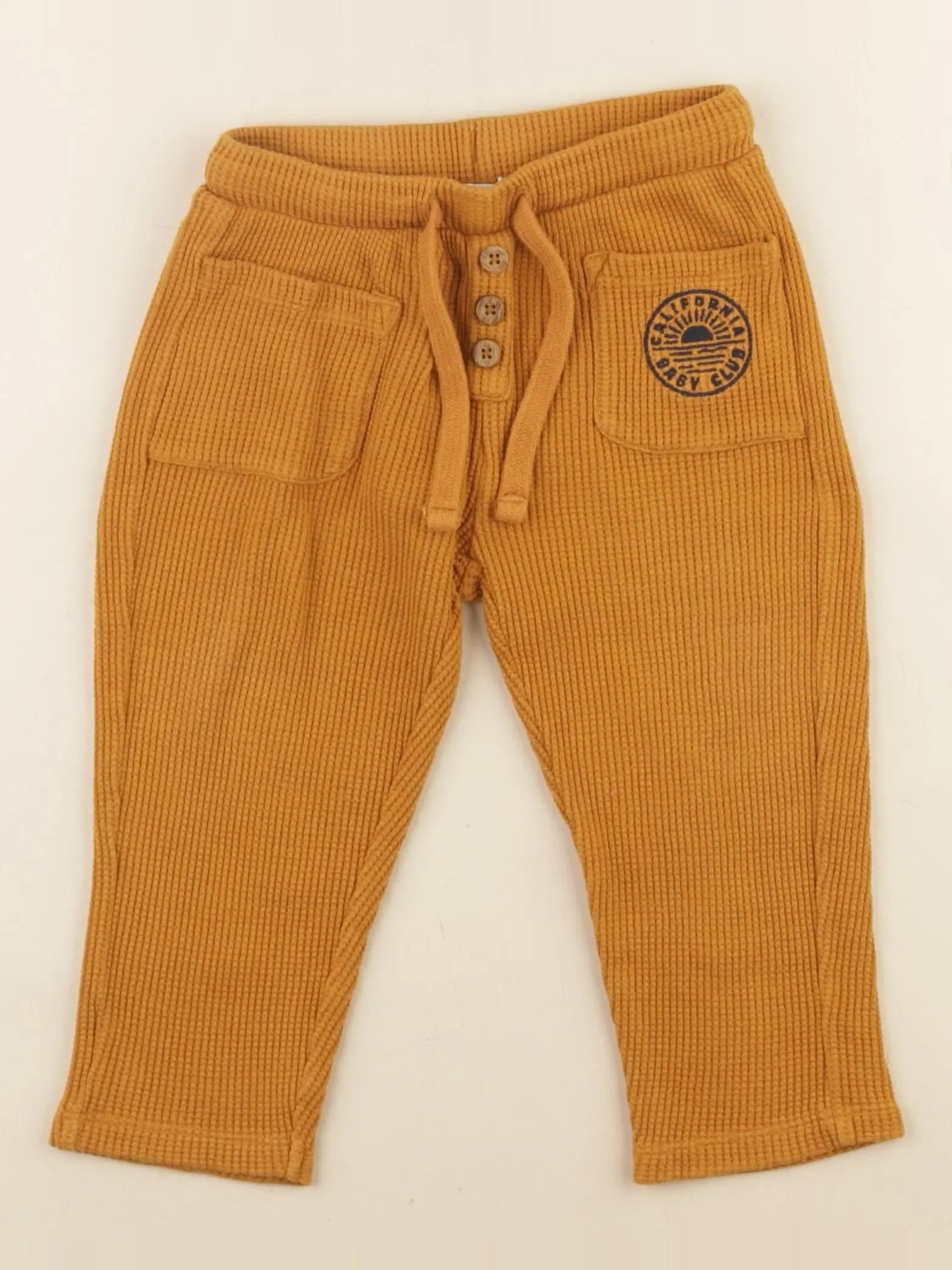 Boutchou - pantalon orange - 18 mois