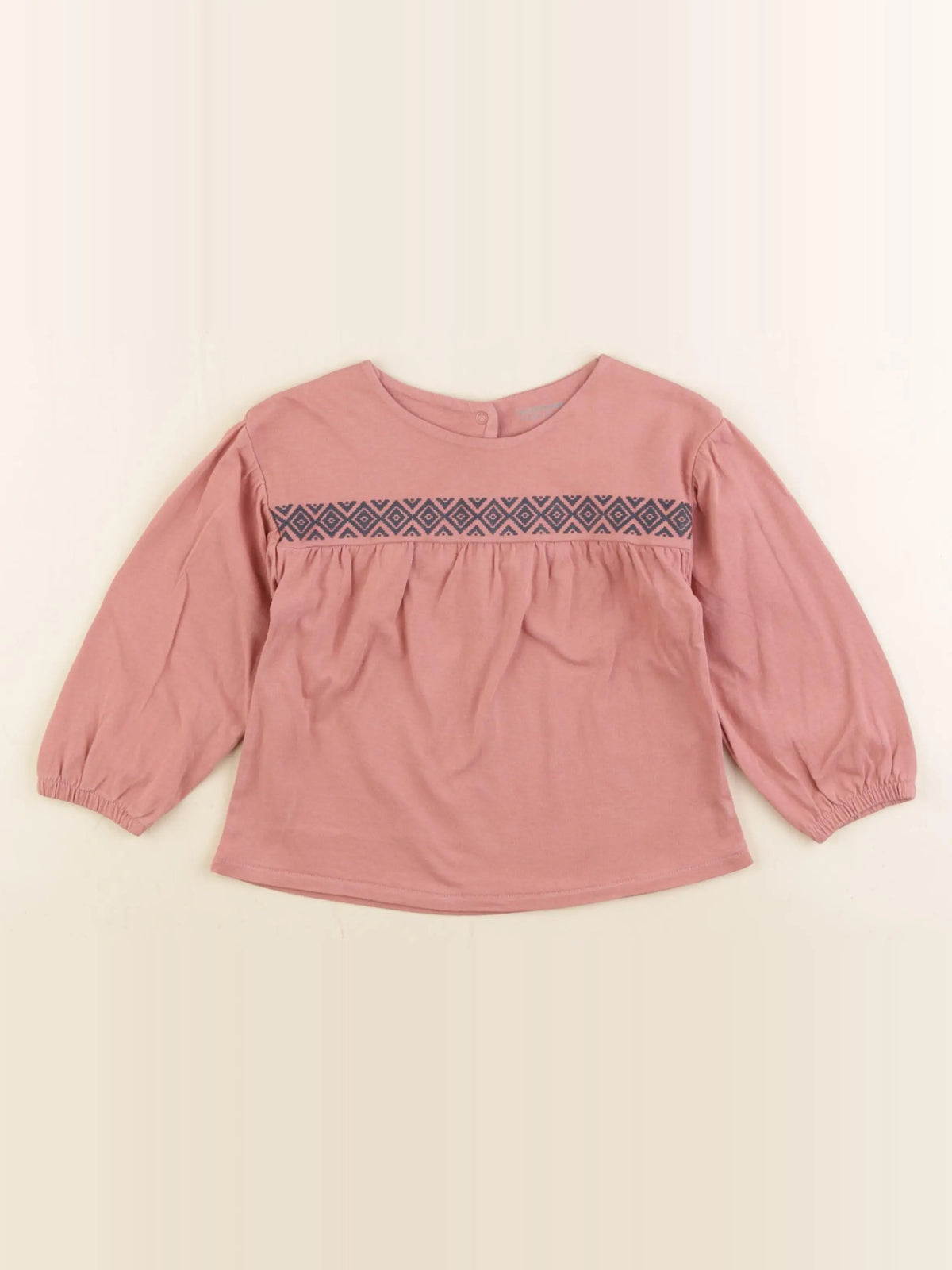 Vertbaudet - tee-shirt rose - 24 mois