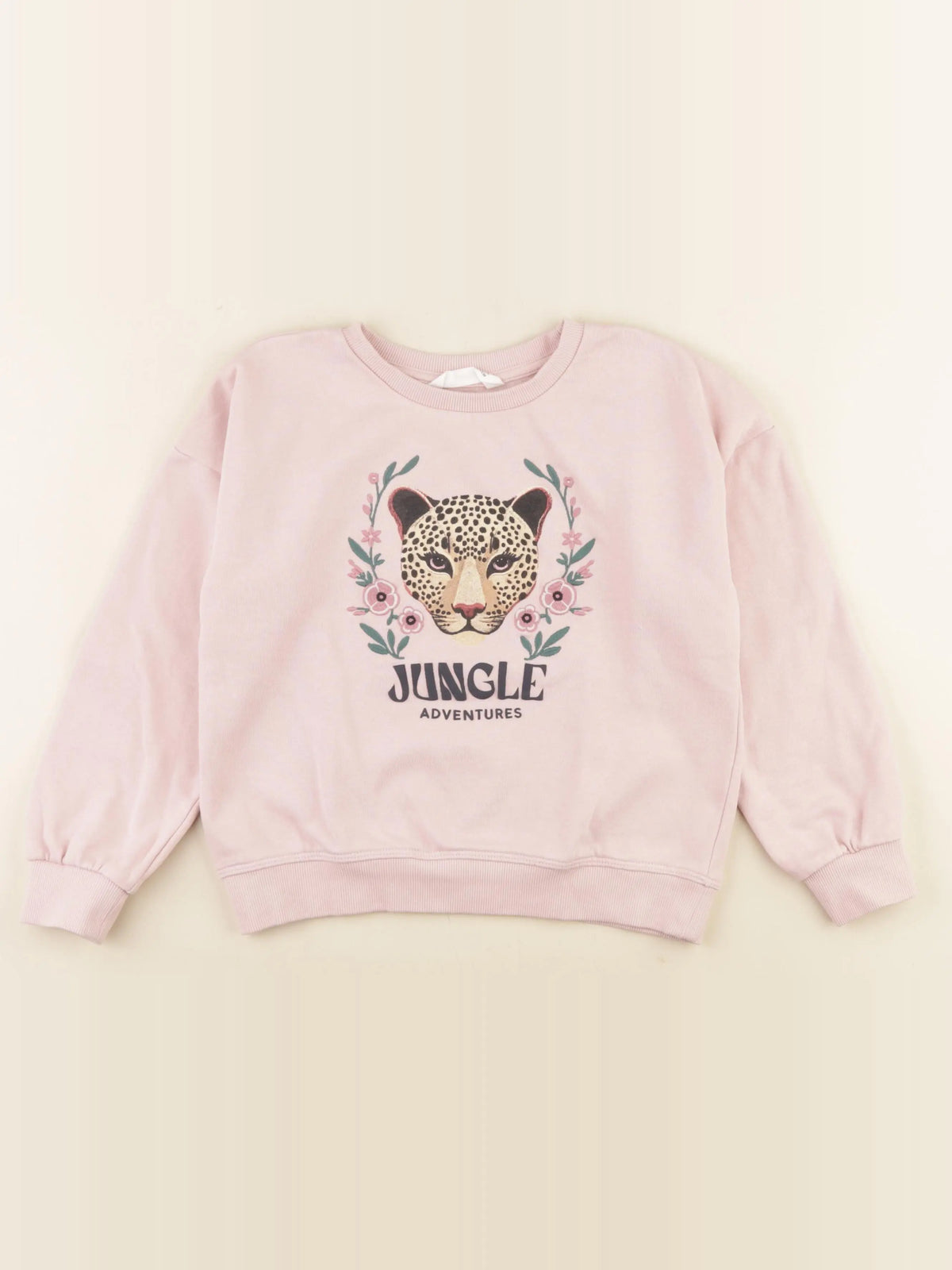 Mango - sweat rose - 7/8 ans