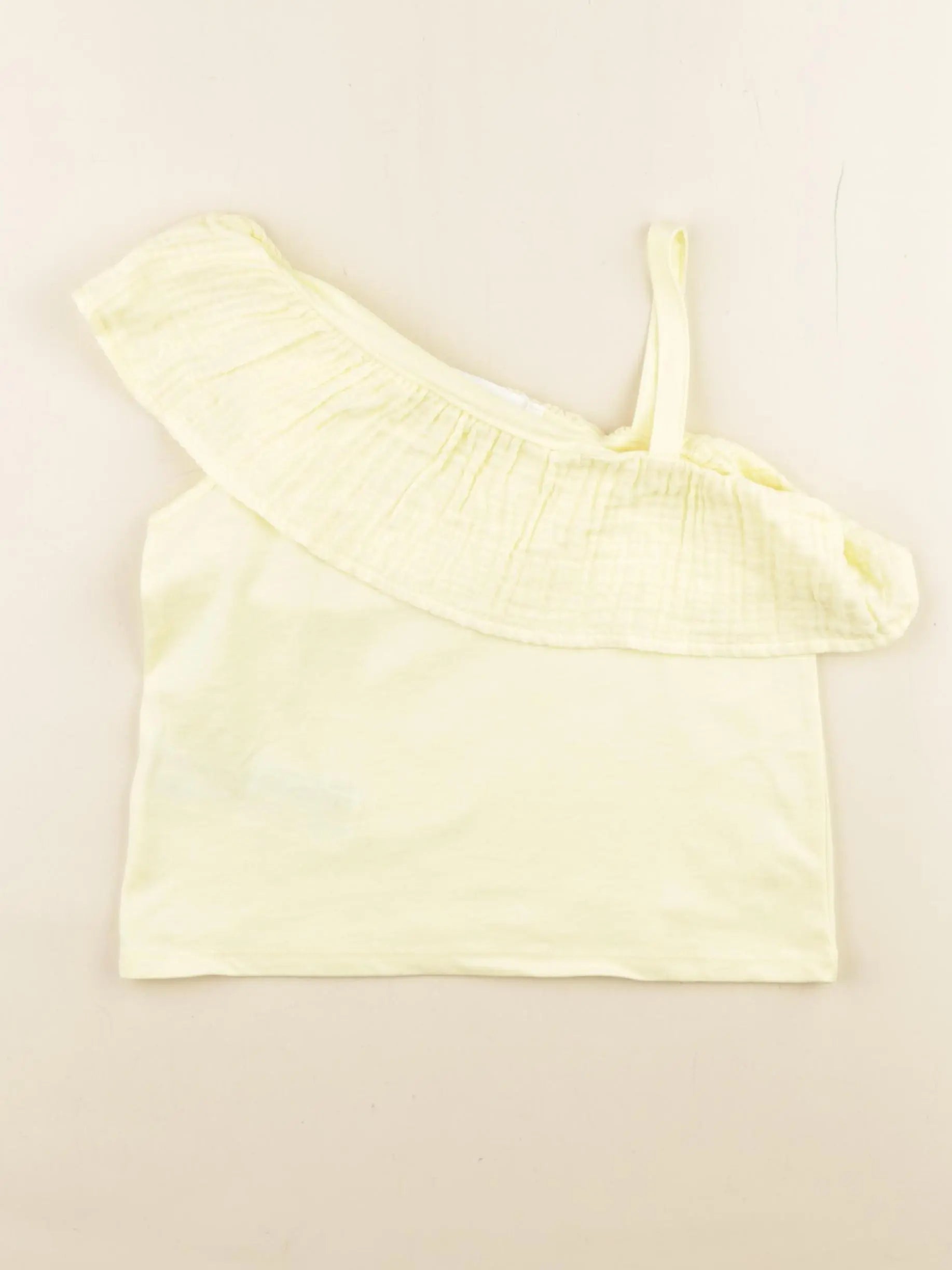 Mango - débardeur jaune - 7/8 ans