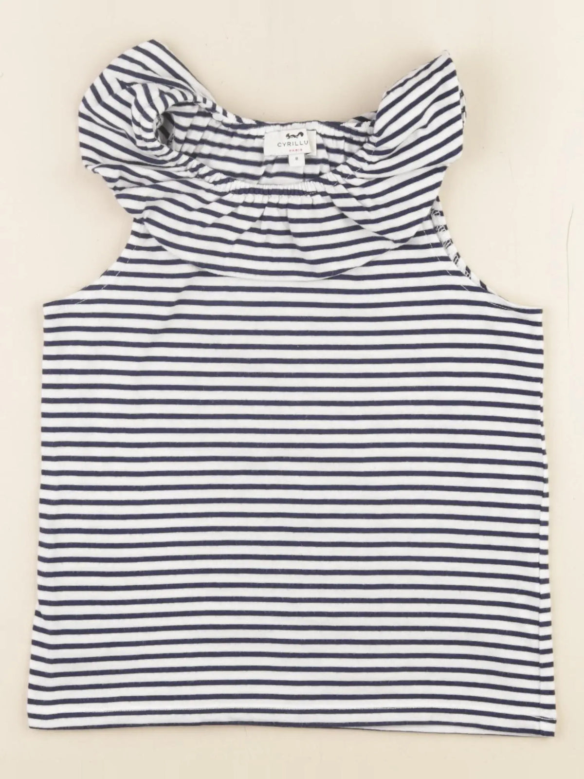 Cyrillus - débardeur bleu - 8 ans