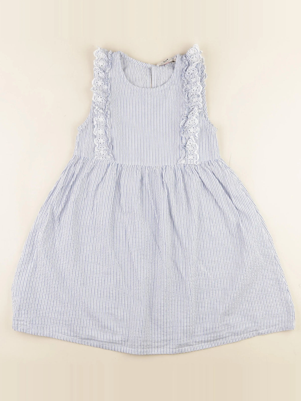 Cyrillus - robe bleu - 8 ans