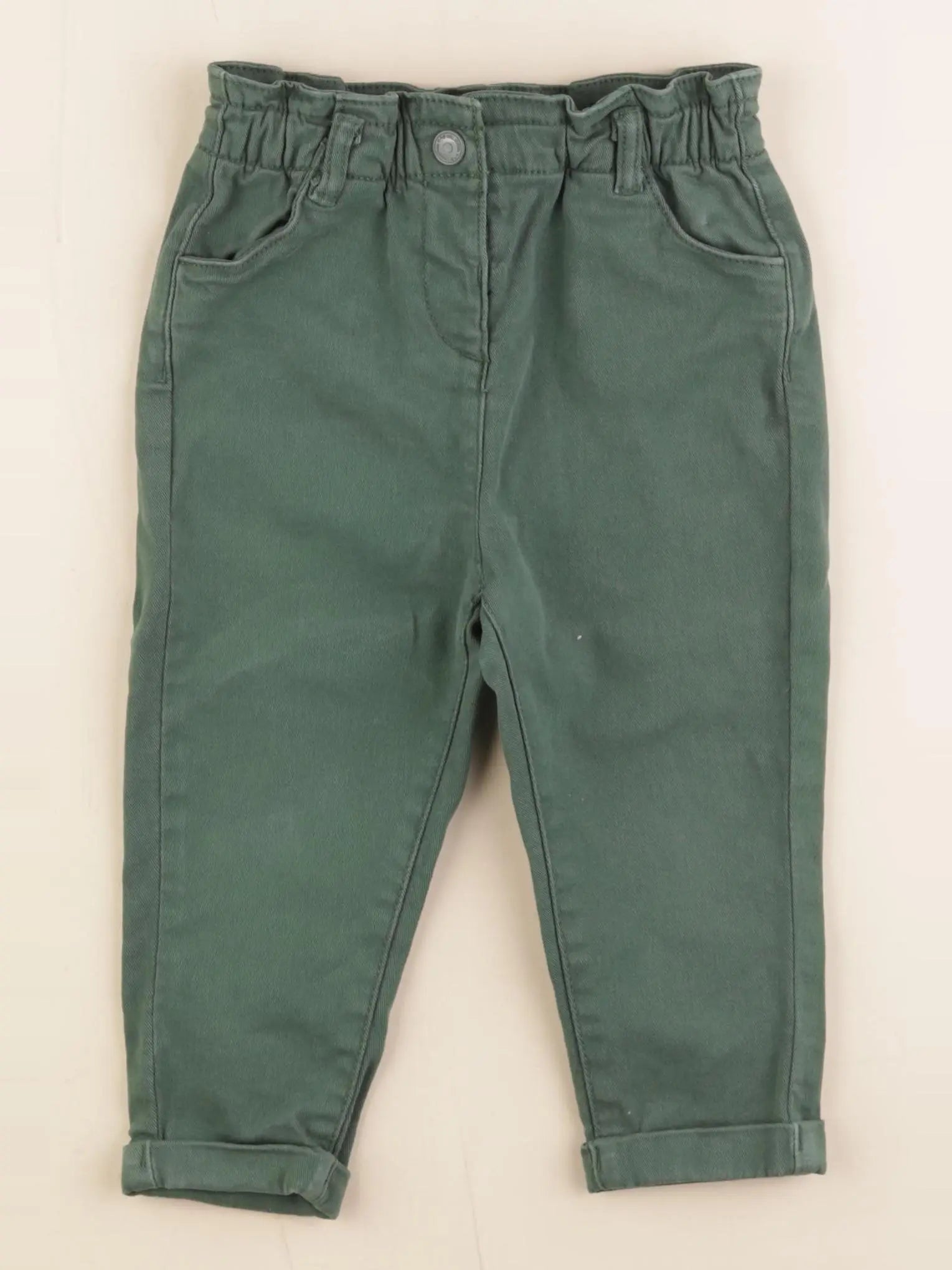 Tape à l'oeil - pantalon vert - 24 mois