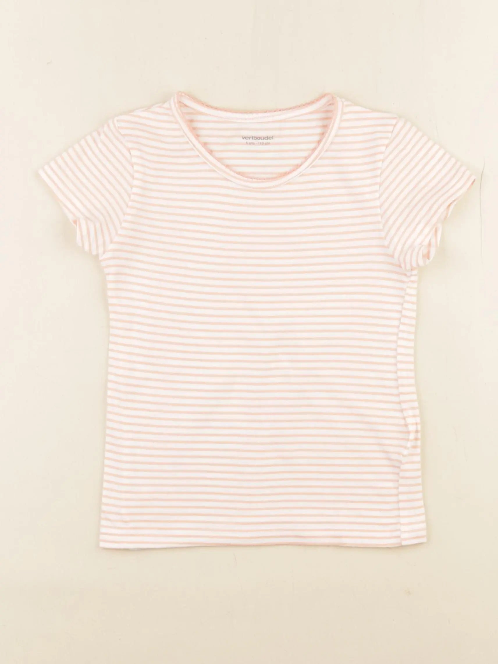 Vertbaudet - maillot de corps rose - 5 ans