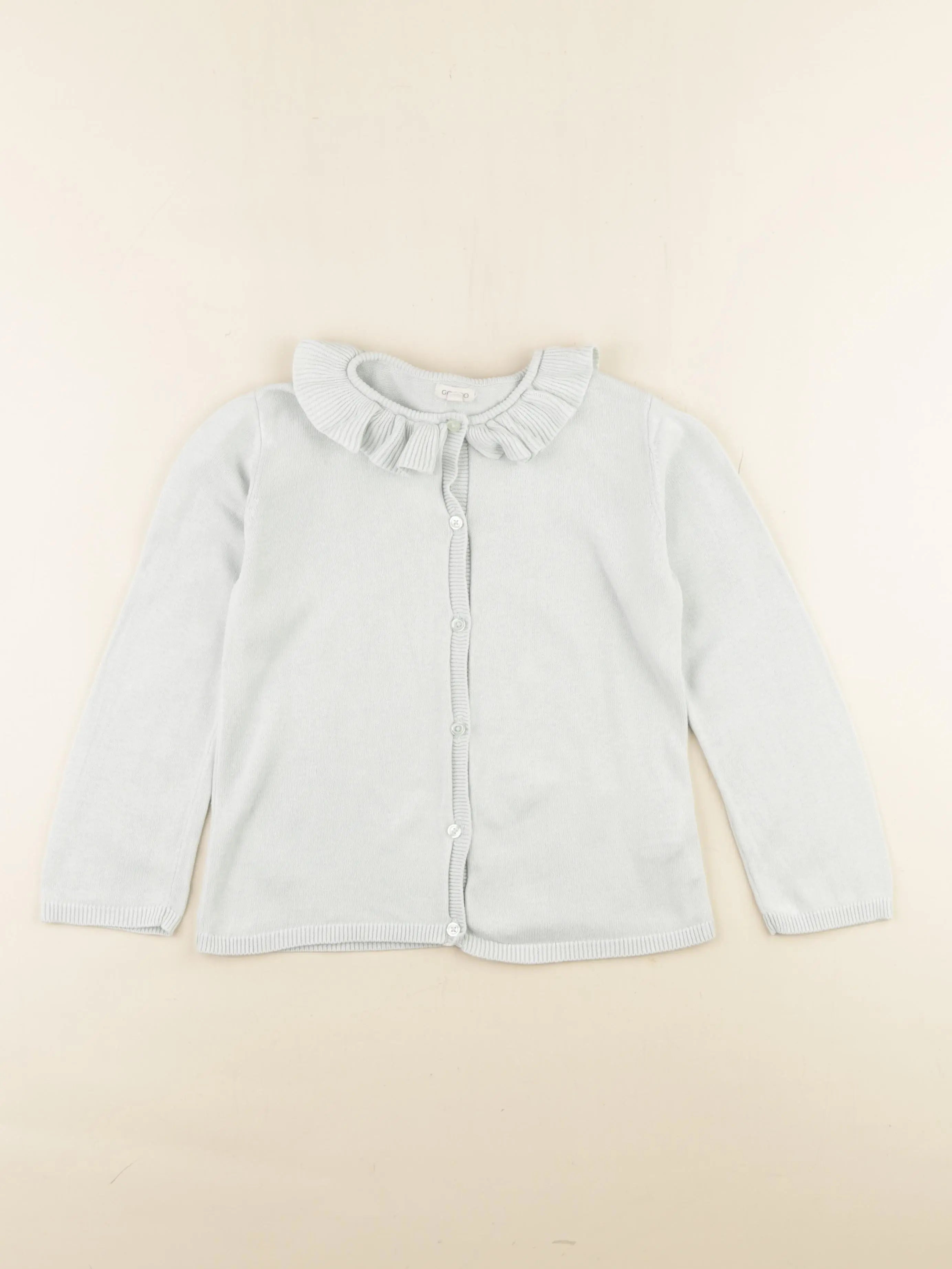 Gocco - gilet vert - 7/8 ans