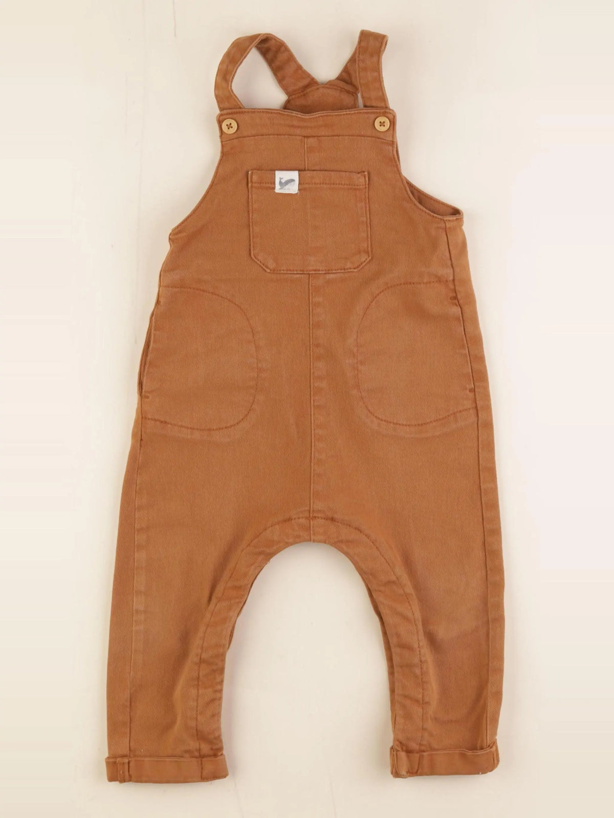 Vertbaudet - combinaison marron - 18 mois