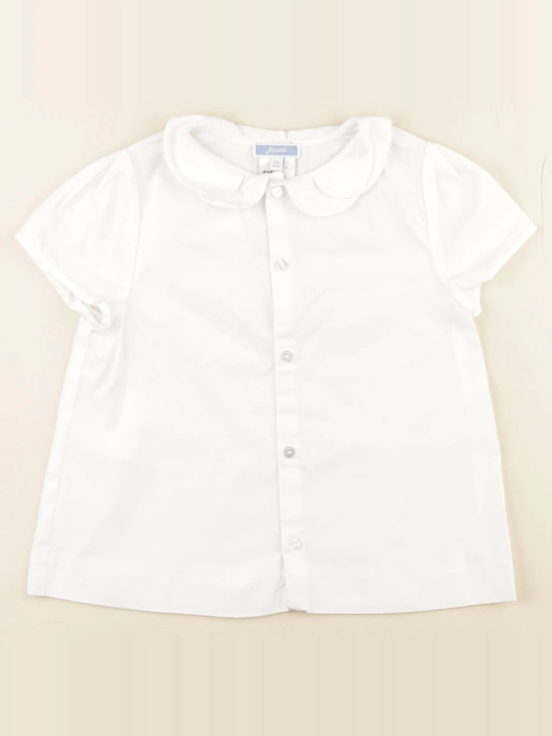 Jacadi - chemise blanc - 6 ans