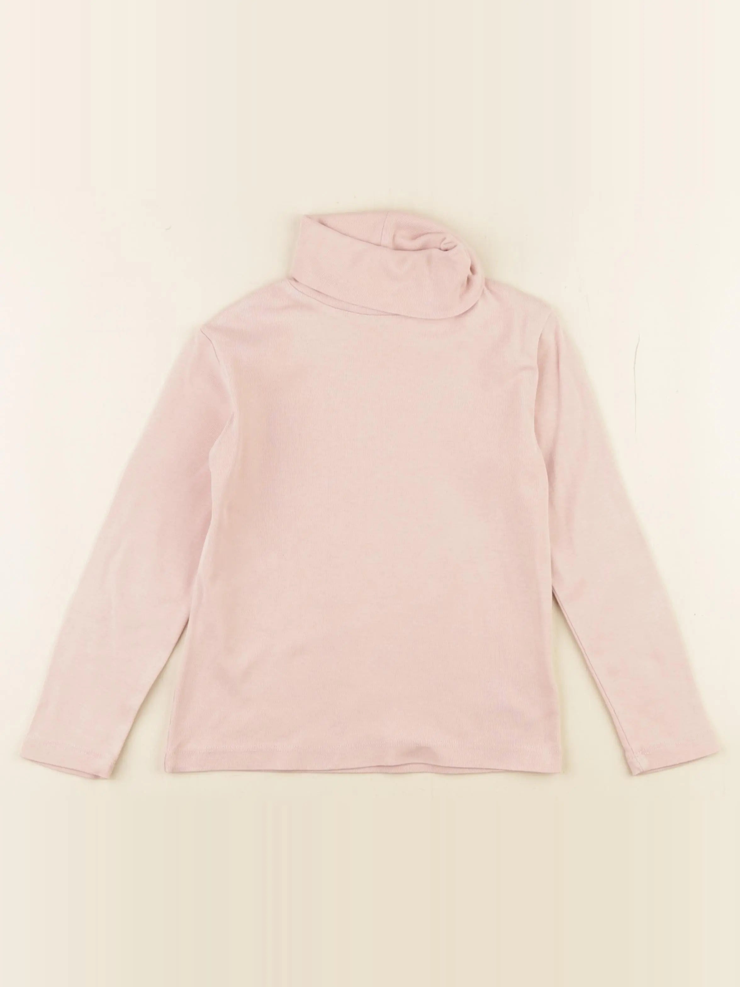 Monoprix - sous-pull rose - 6 ans