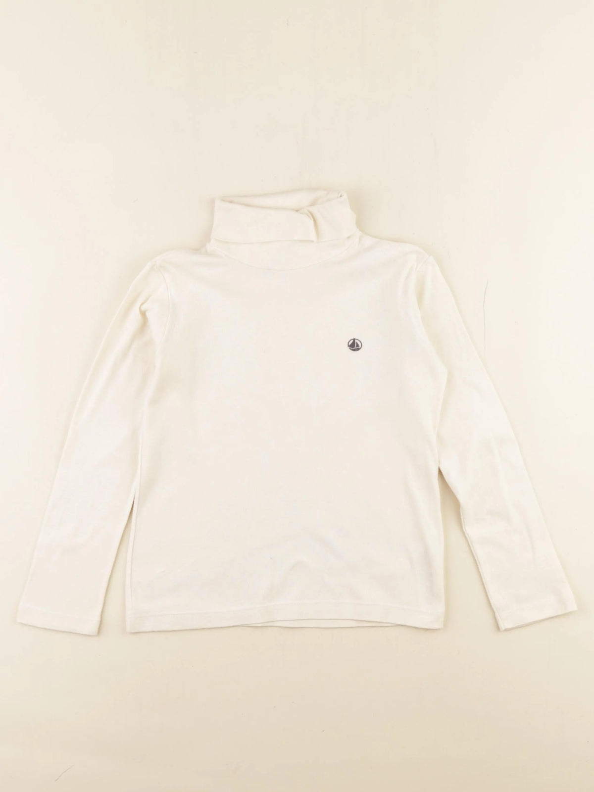 Petit Bateau - sous-pull beige - 6 ans