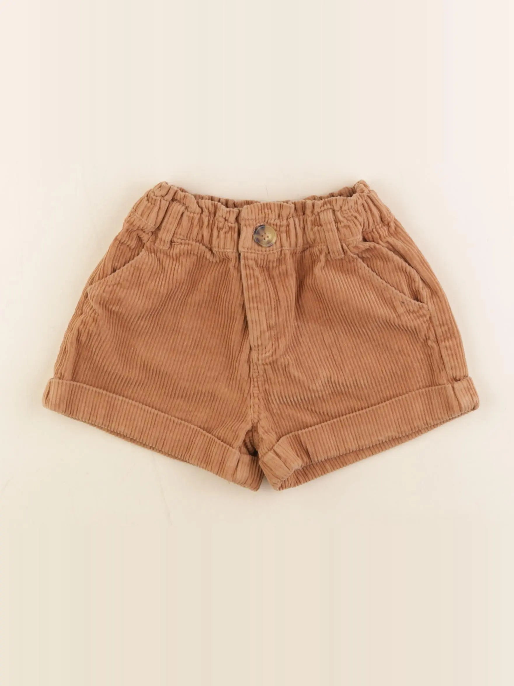 Vertbaudet - short marron - 4 ans