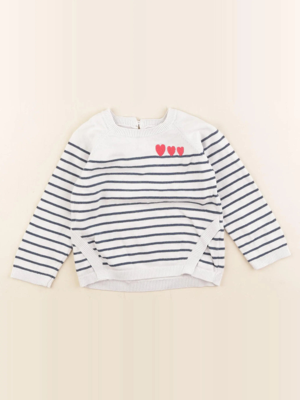 Vertbaudet - pull multicolore - 24 mois