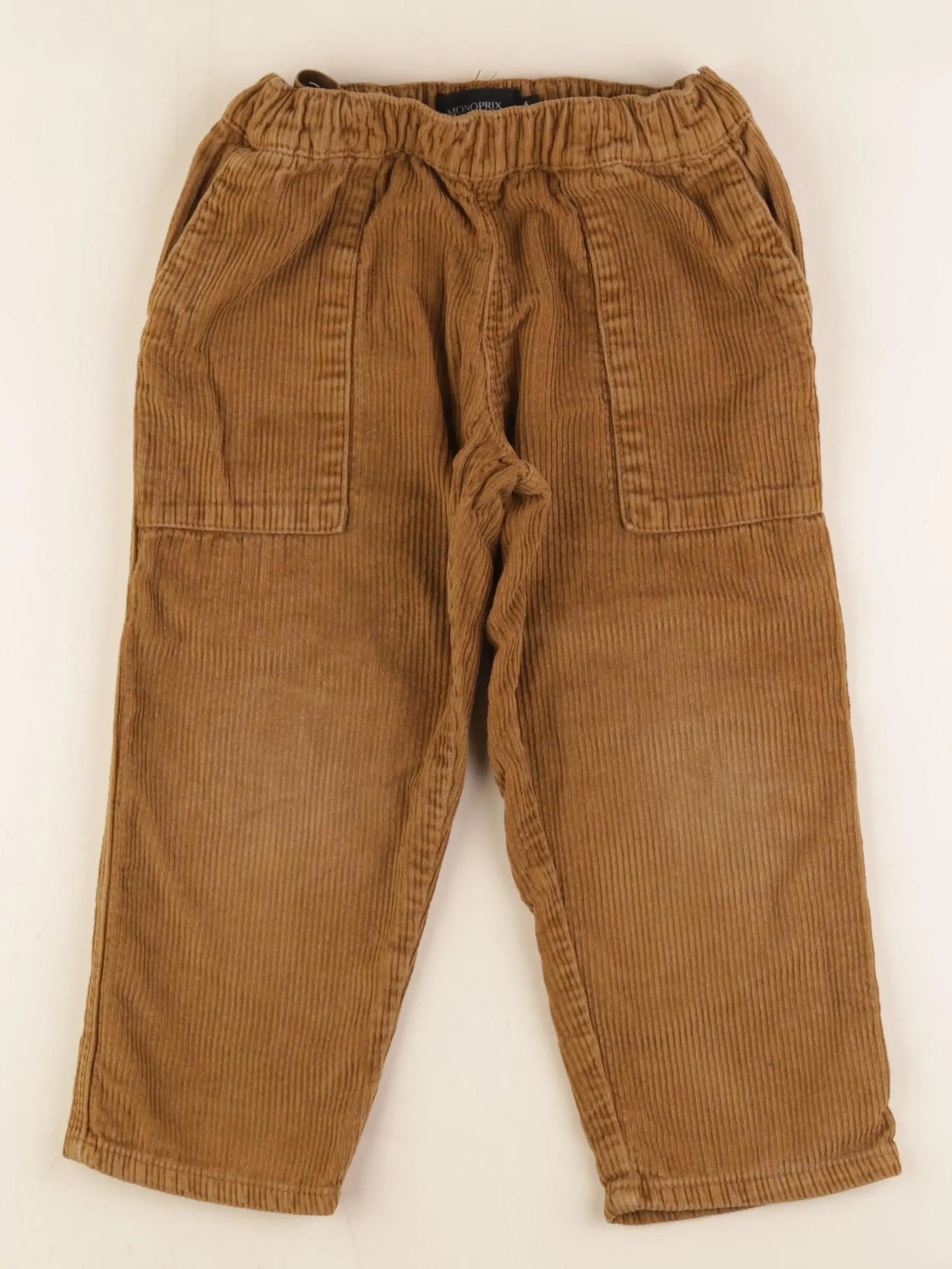 Monoprix - pantalon marron - 5 ans