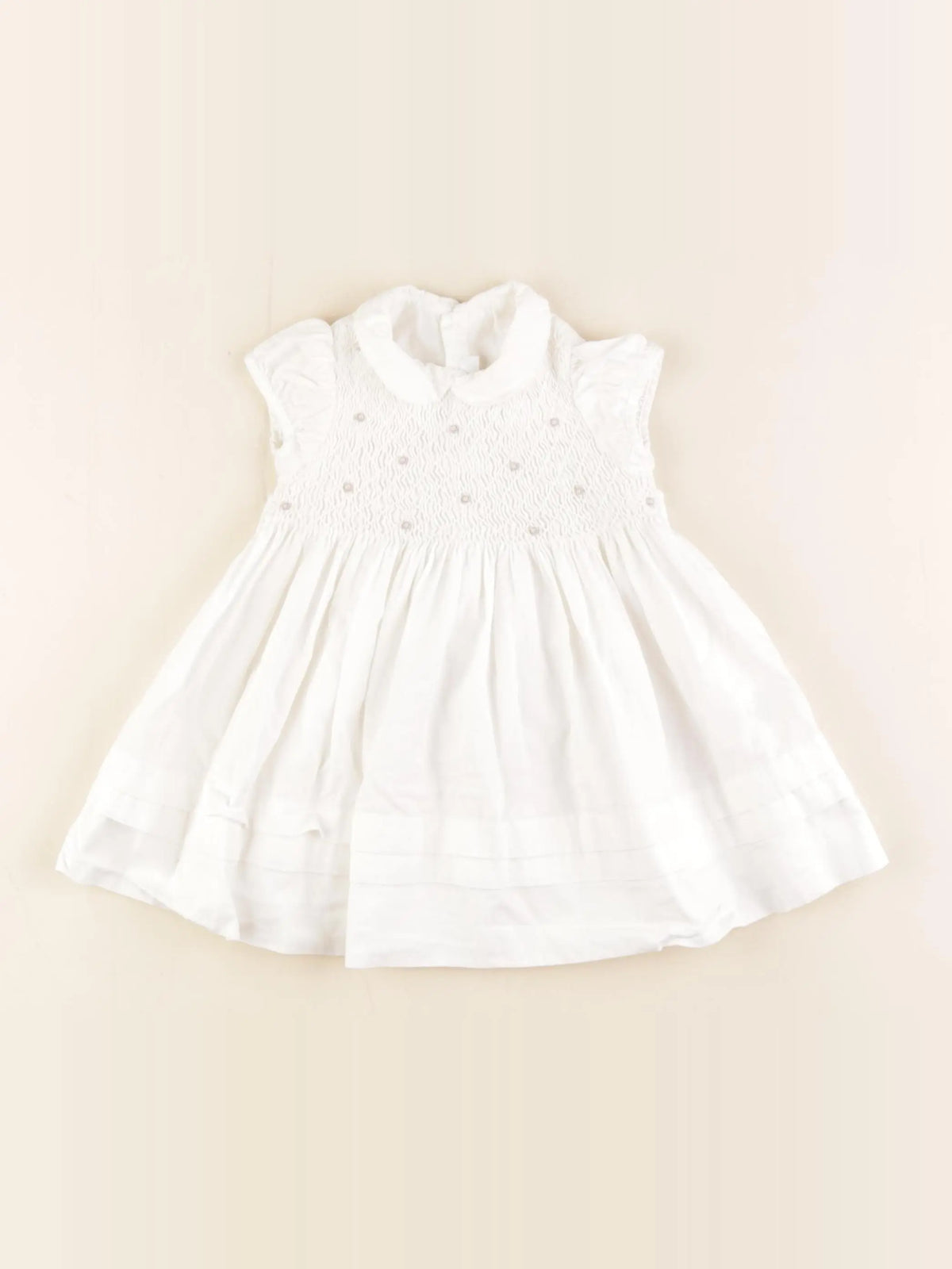Jacadi - robe blanc - 3 mois