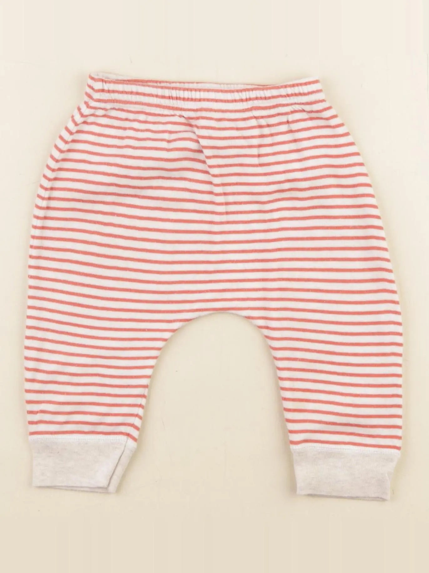 Petit Bateau - sarouel orange - 6 mois