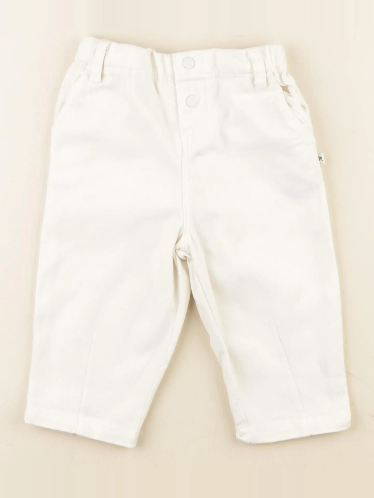 Cadet Rousselle - pantalon blanc - 6 mois