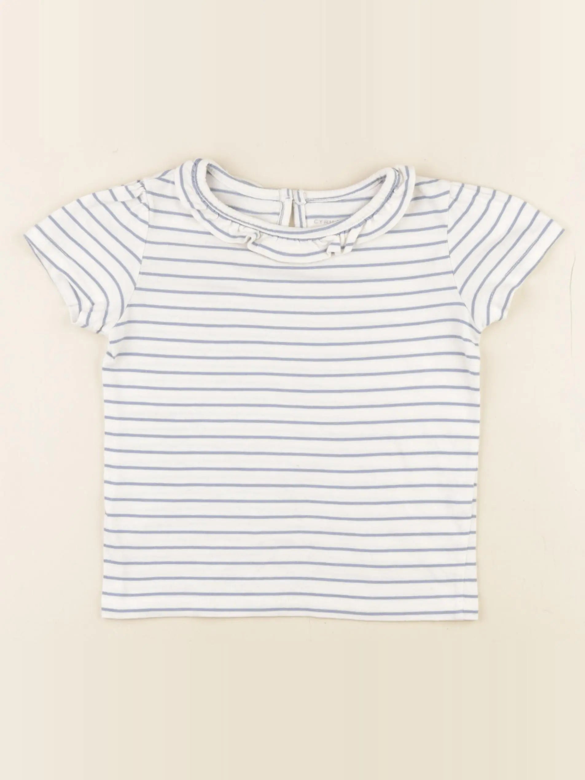 Cyrillus - tee-shirt blanc - 4 ans