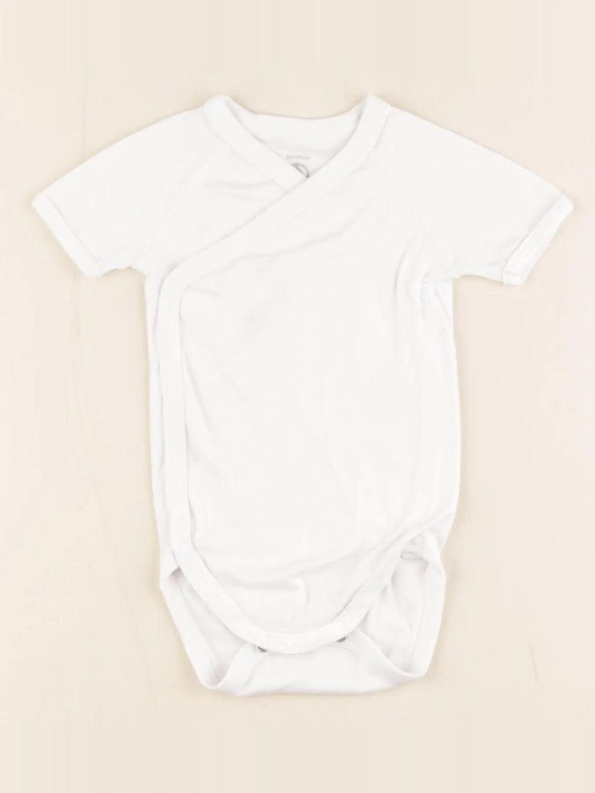 Petit Bateau - body blanc - 6 mois