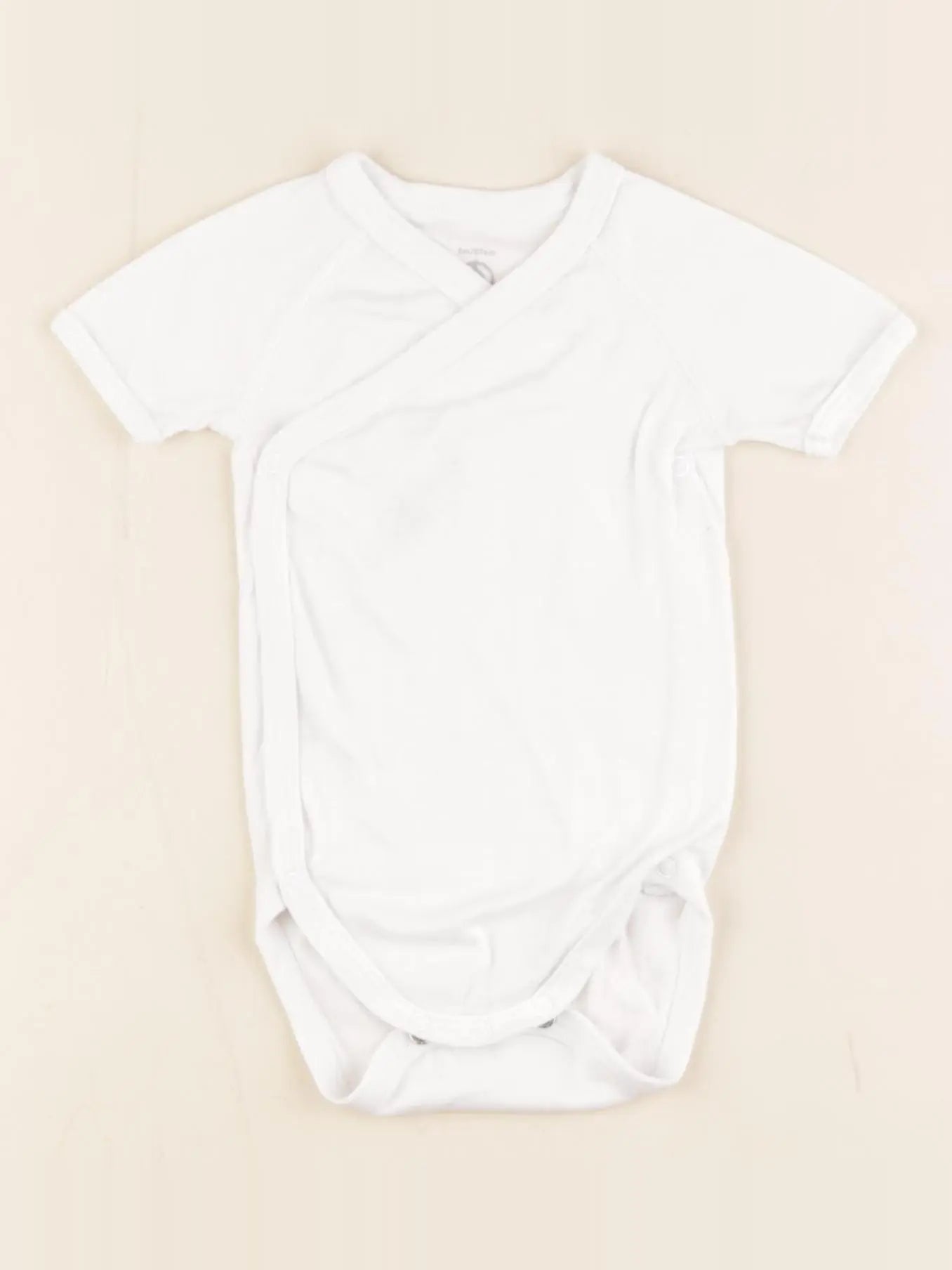 Petit Bateau - body blanc - 6 mois