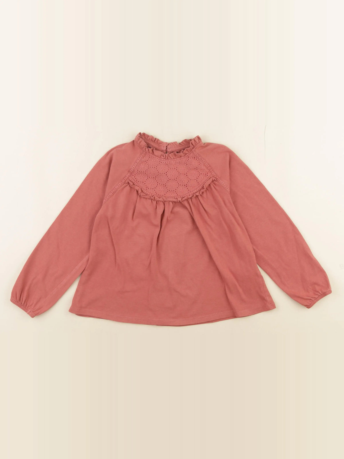 Vertbaudet - tee-shirt rose - 5 ans