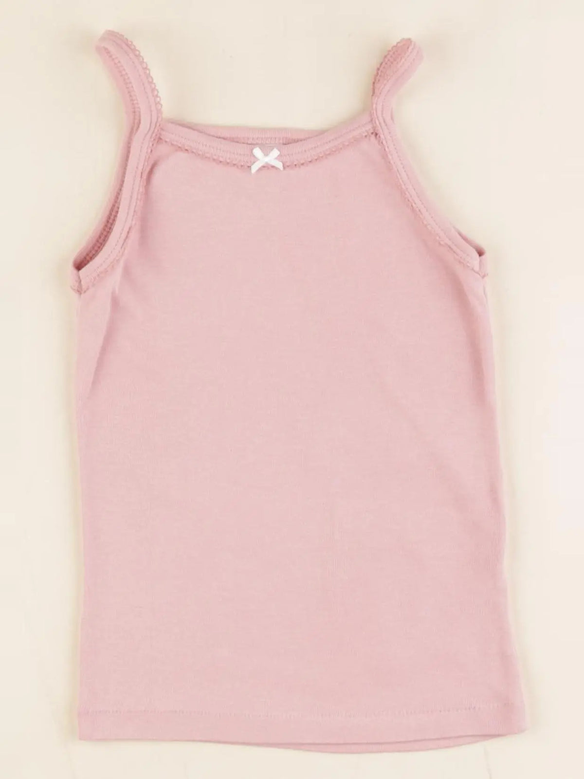 Petit Bateau - maillot de corps rose - 4 ans