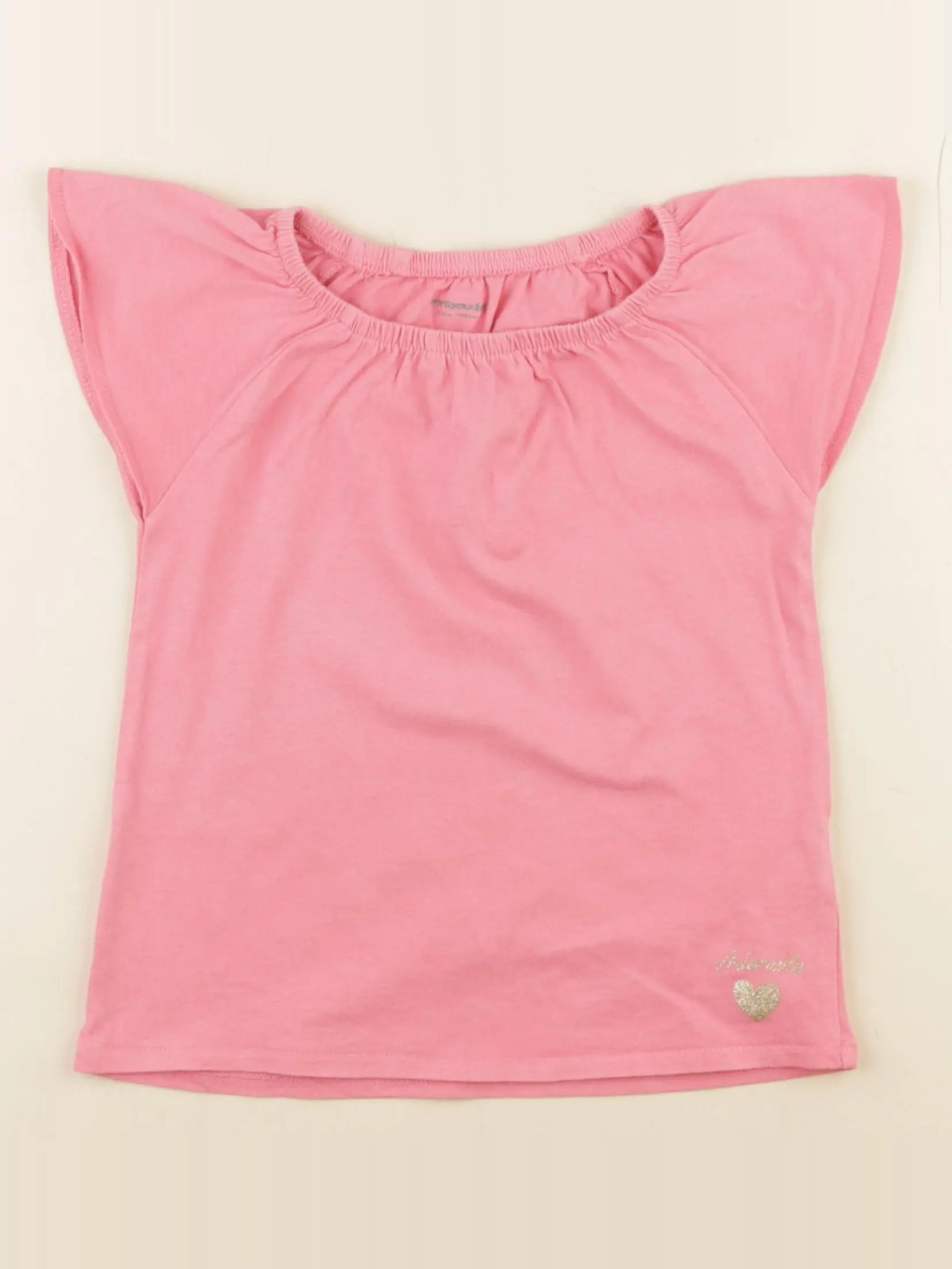 Vertbaudet - débardeur rose - 4 ans