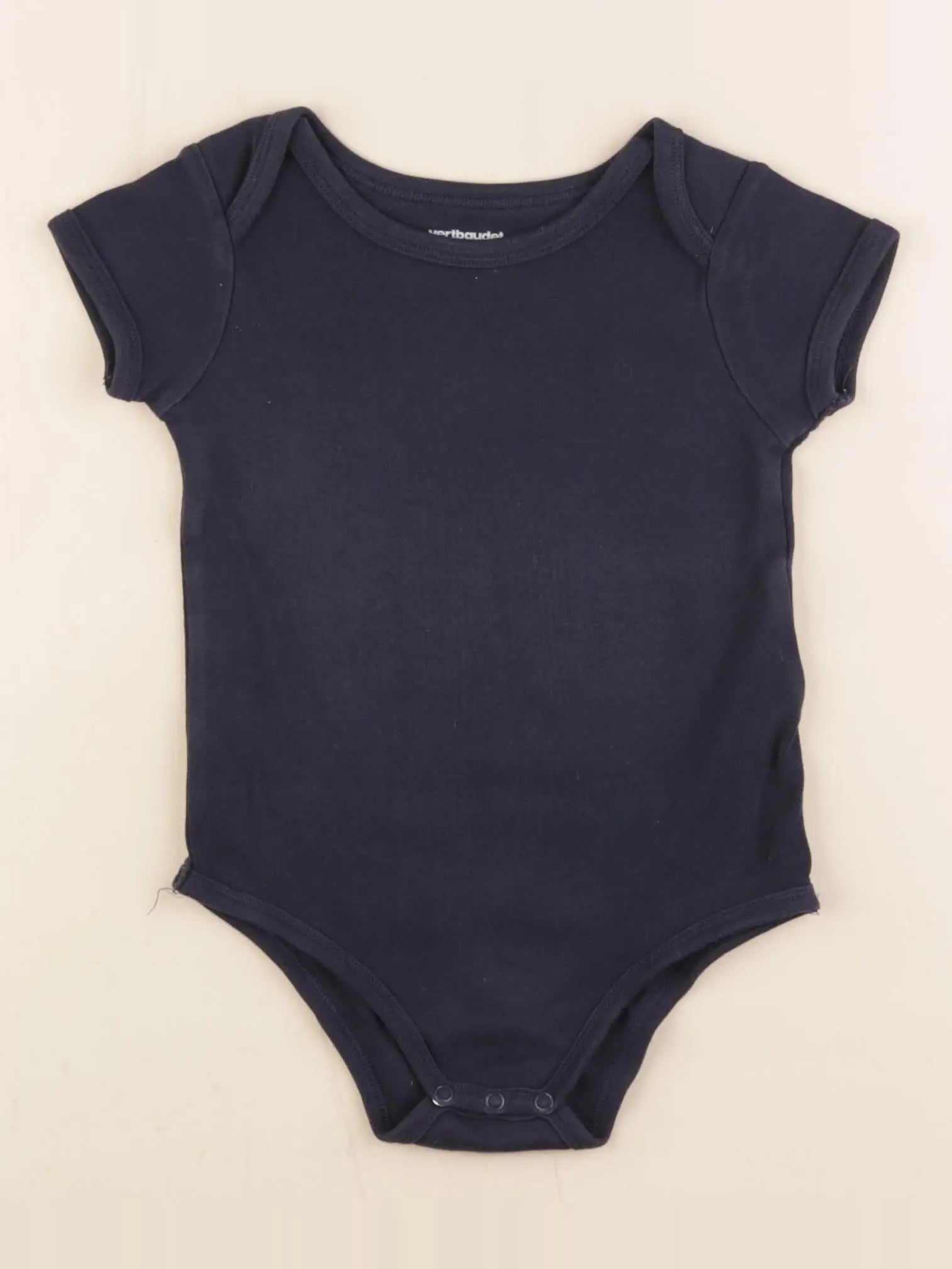 Vertbaudet - body bleu - 18 mois