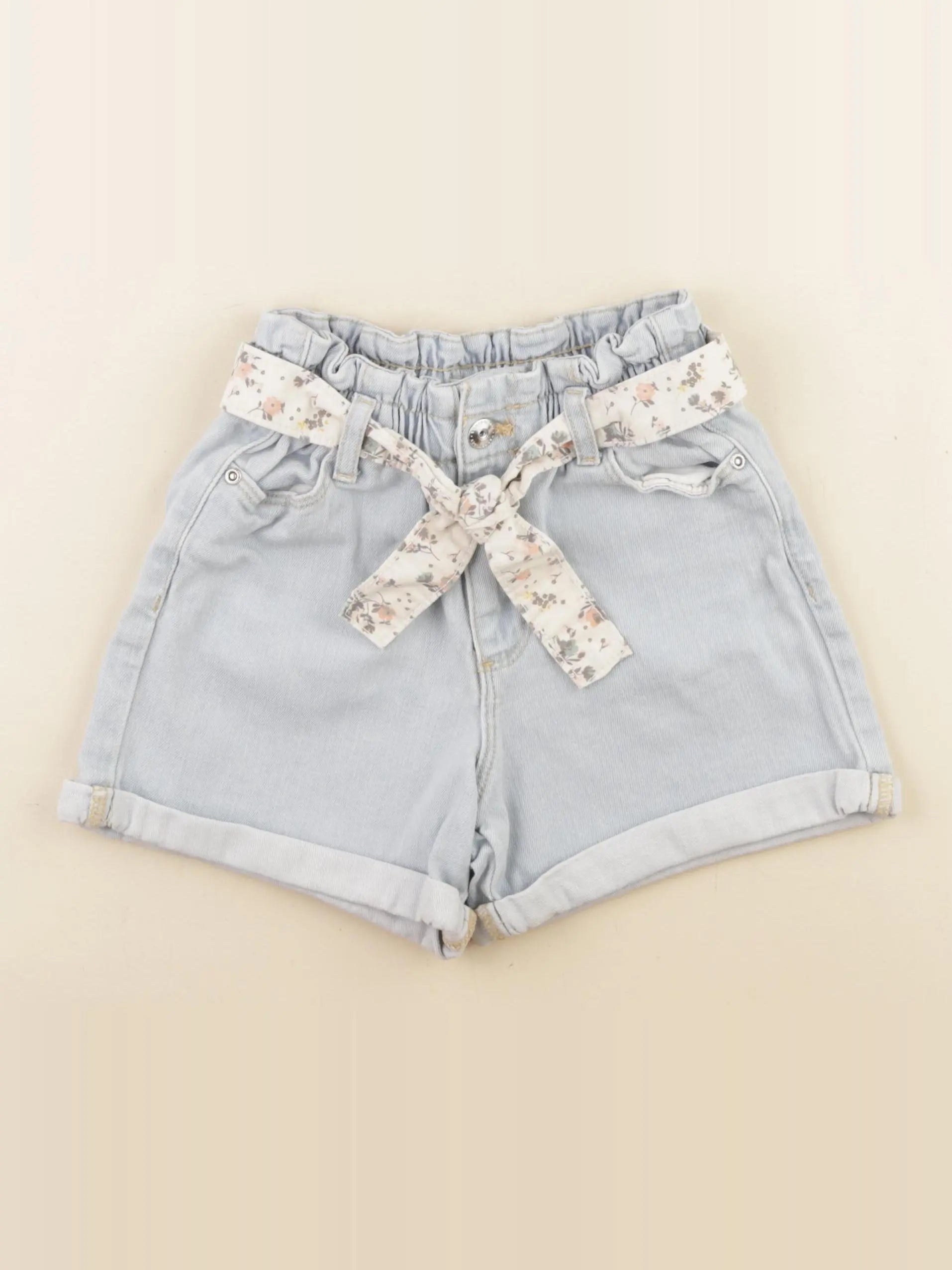 Vertbaudet - short bleu - 6 ans